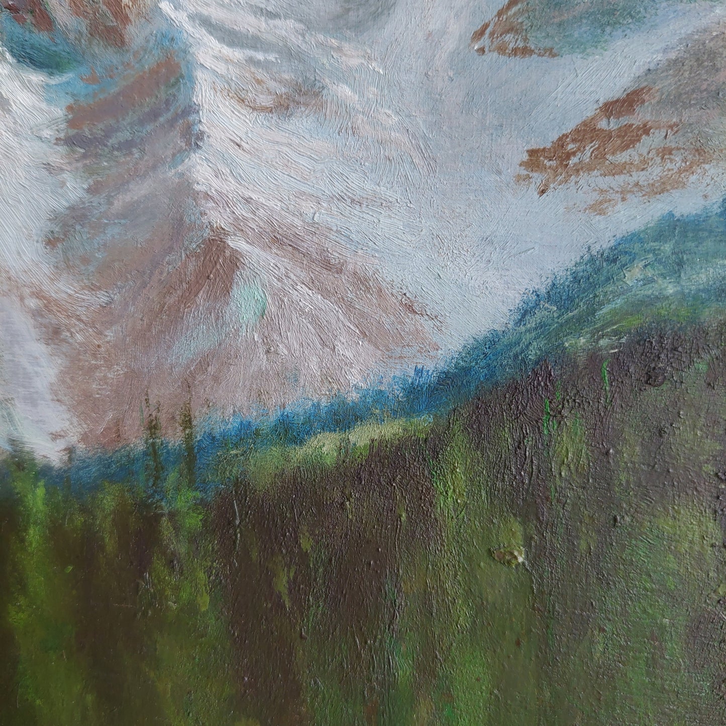 Q/paesaggio Montano Di M.pastore Cm44x57