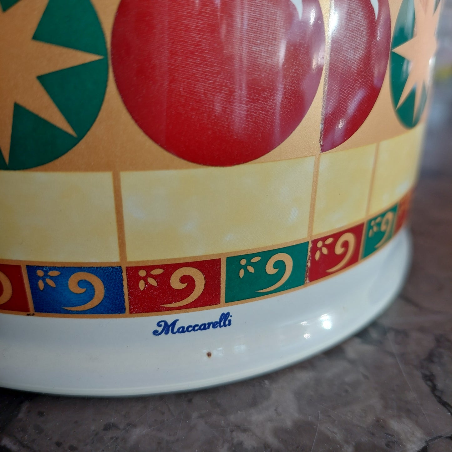 Biscottiera Ceramica Maccarelli