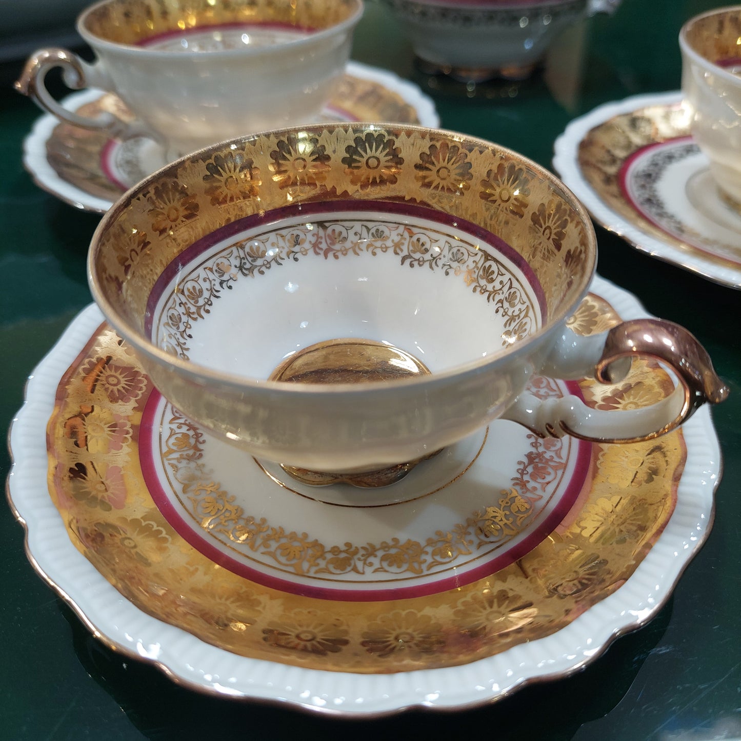 Servizio Caffè Porcellana Bavaria Jaeger & Co (6 Tazzine + 2 Pz)