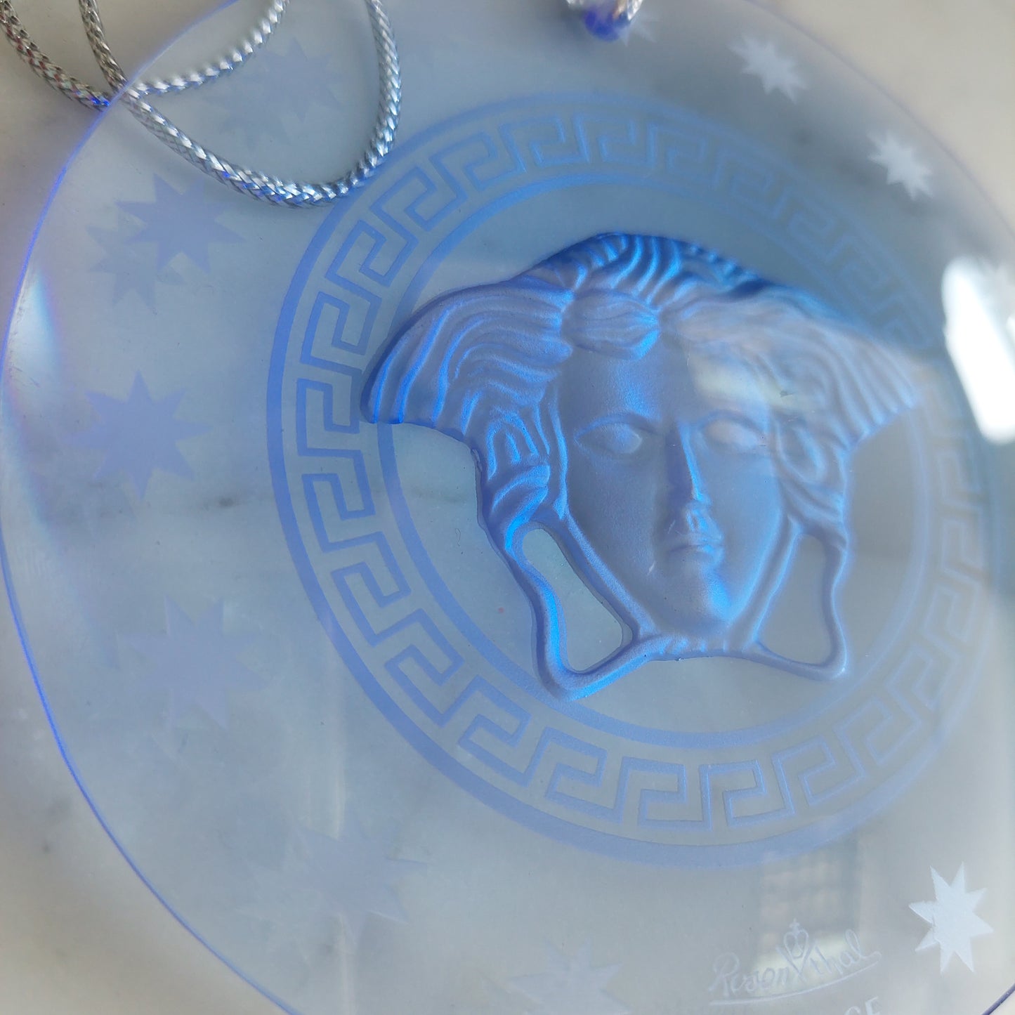 Decoro Cristallo Rosenthal "medusa" By Versace D9,5