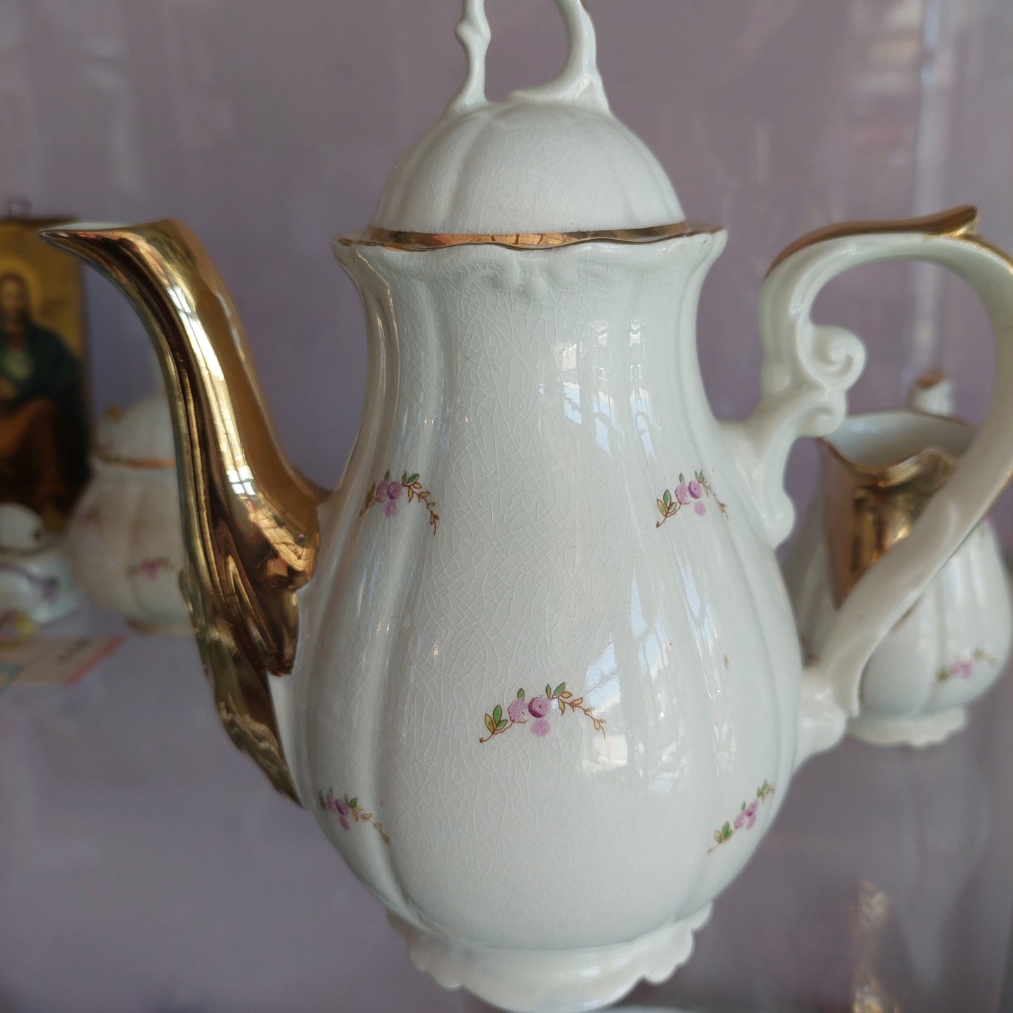 Set/3 Pz Caffè Porc Capodimonte Primi '900
