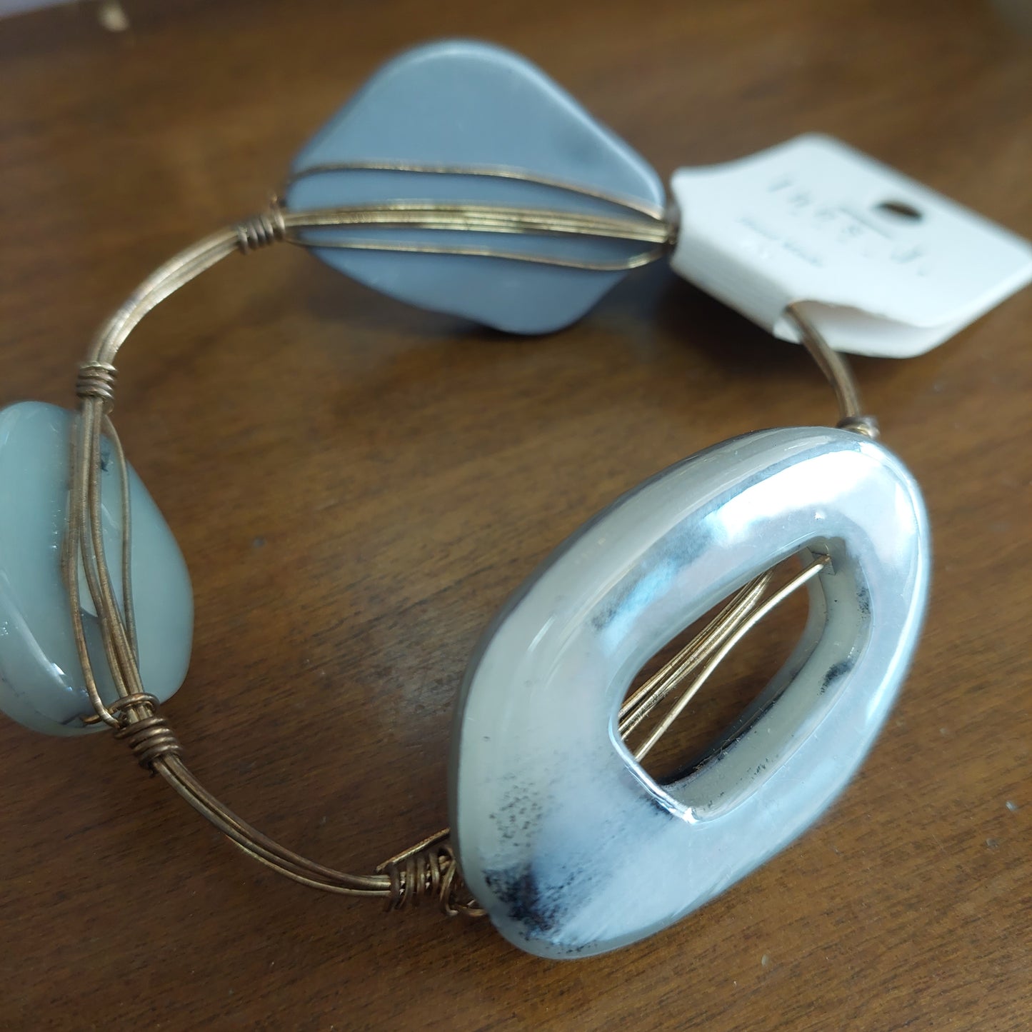 Bracciale Rigido Ines J. Handmade