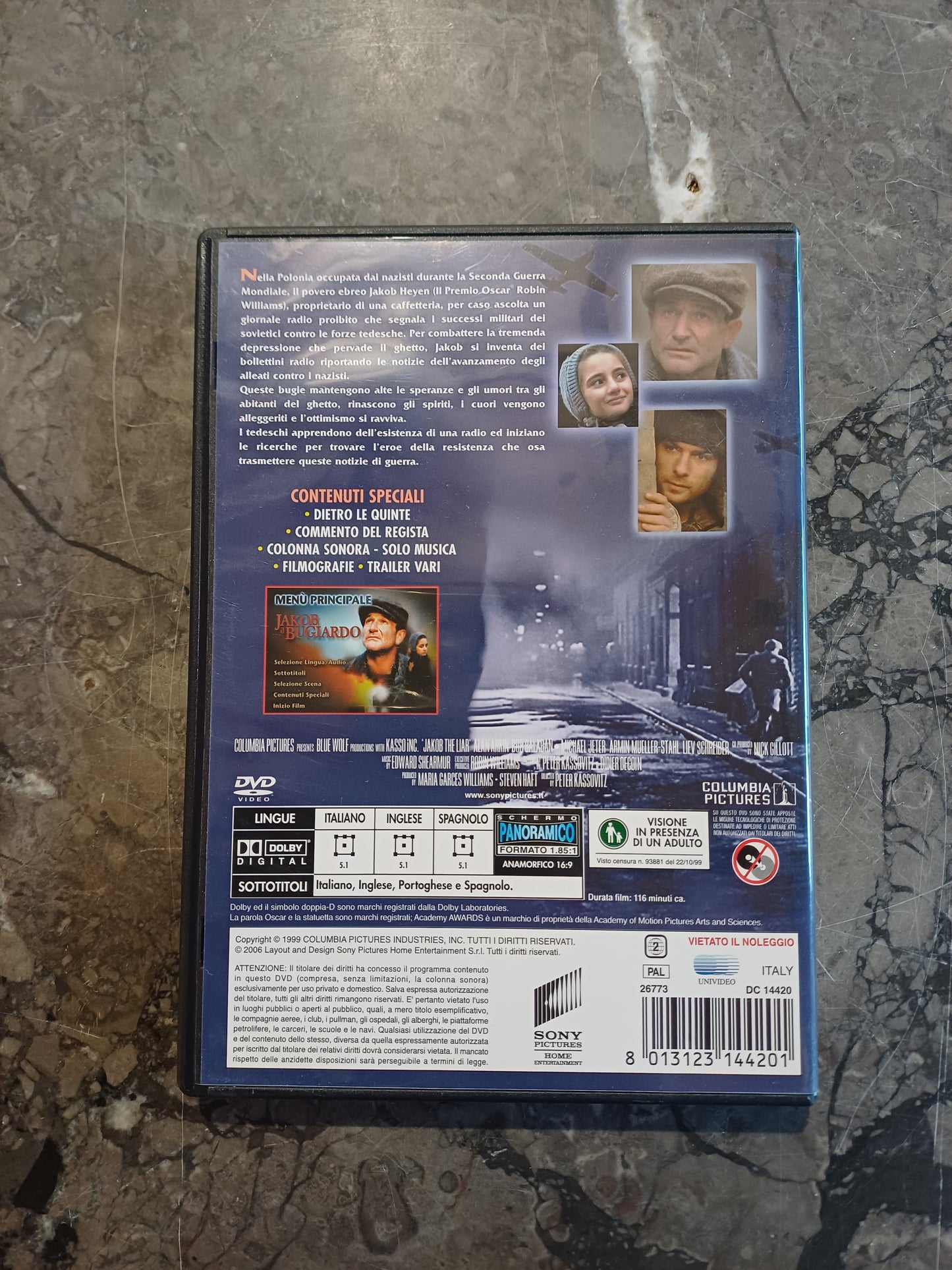 Dvd/jacob Il Bugiardo