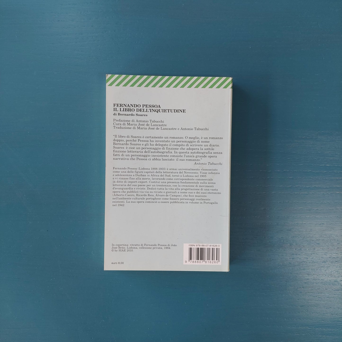 Il Libro Dell'inquietudine Di Bernardo Soares - Fernando Pessoa