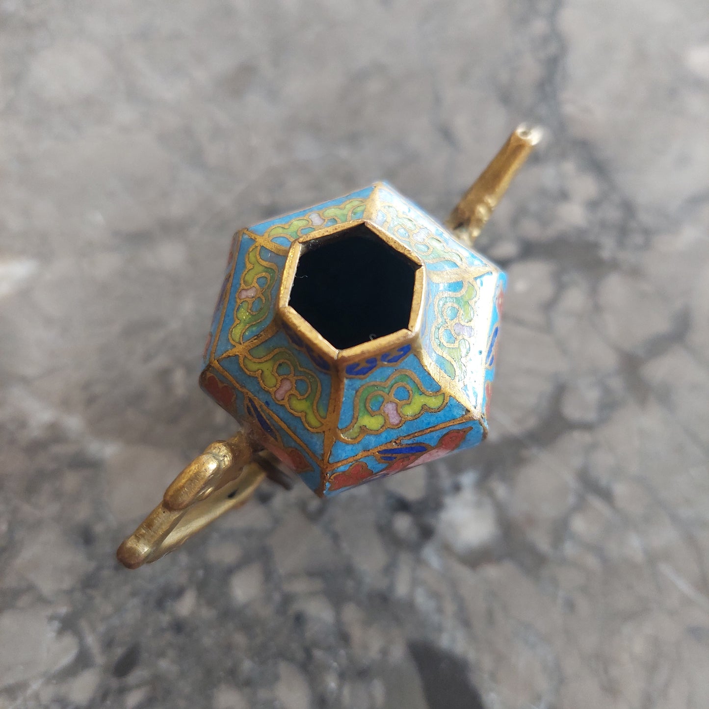 Mini Caffettierina Cloisonnè Cinese