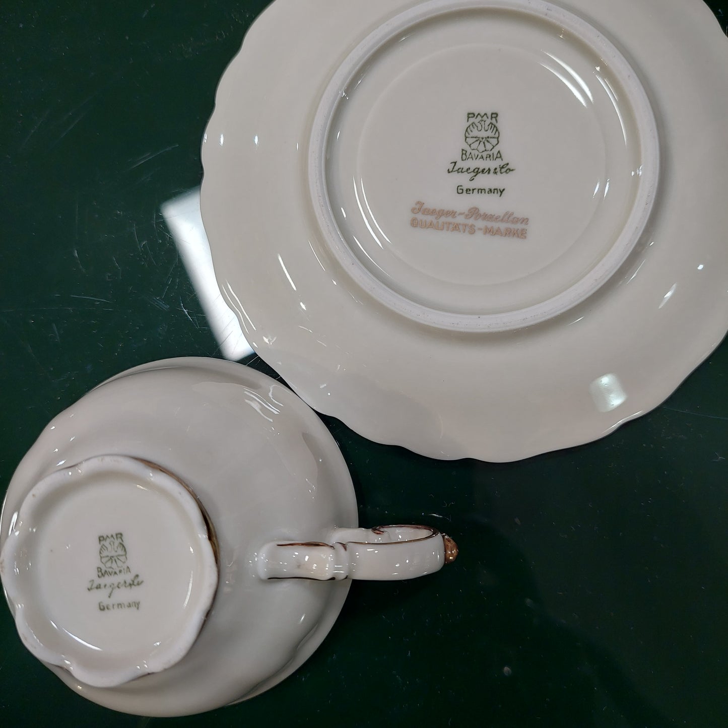 Servizio Caffè Porcellana Bavaria Jaeger & Co (6 Tazzine + 2 Pz)