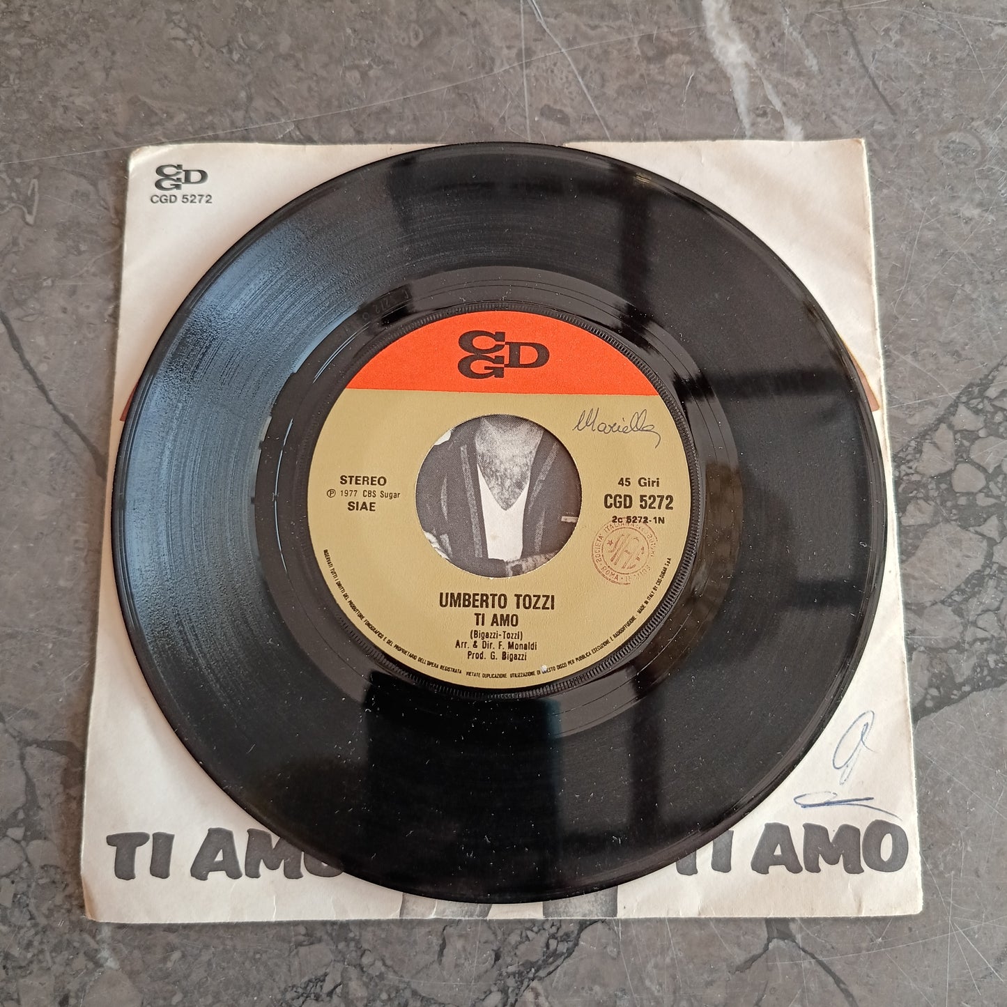 V/ti Amo - Umberto Tozzi (45 Giri)*
