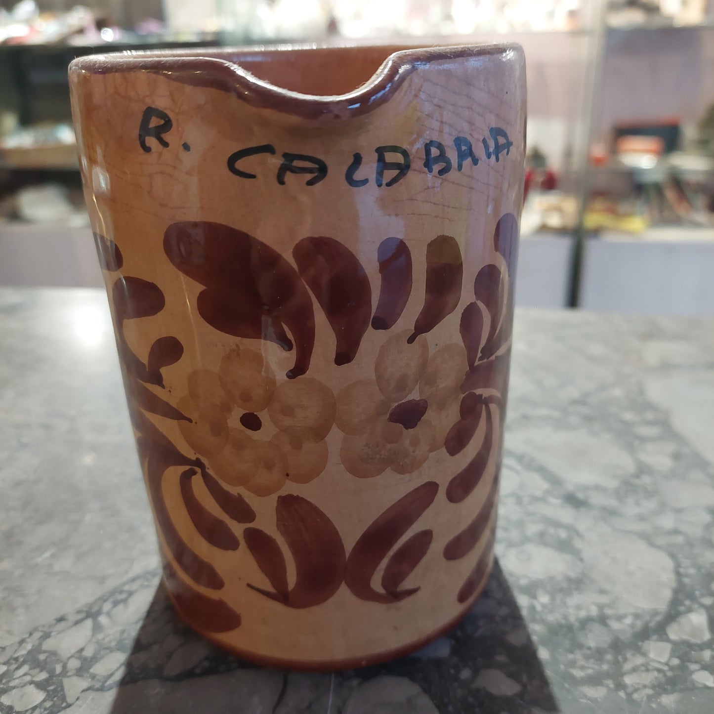 Caraffa Terracotta Ricordo Di Calabria