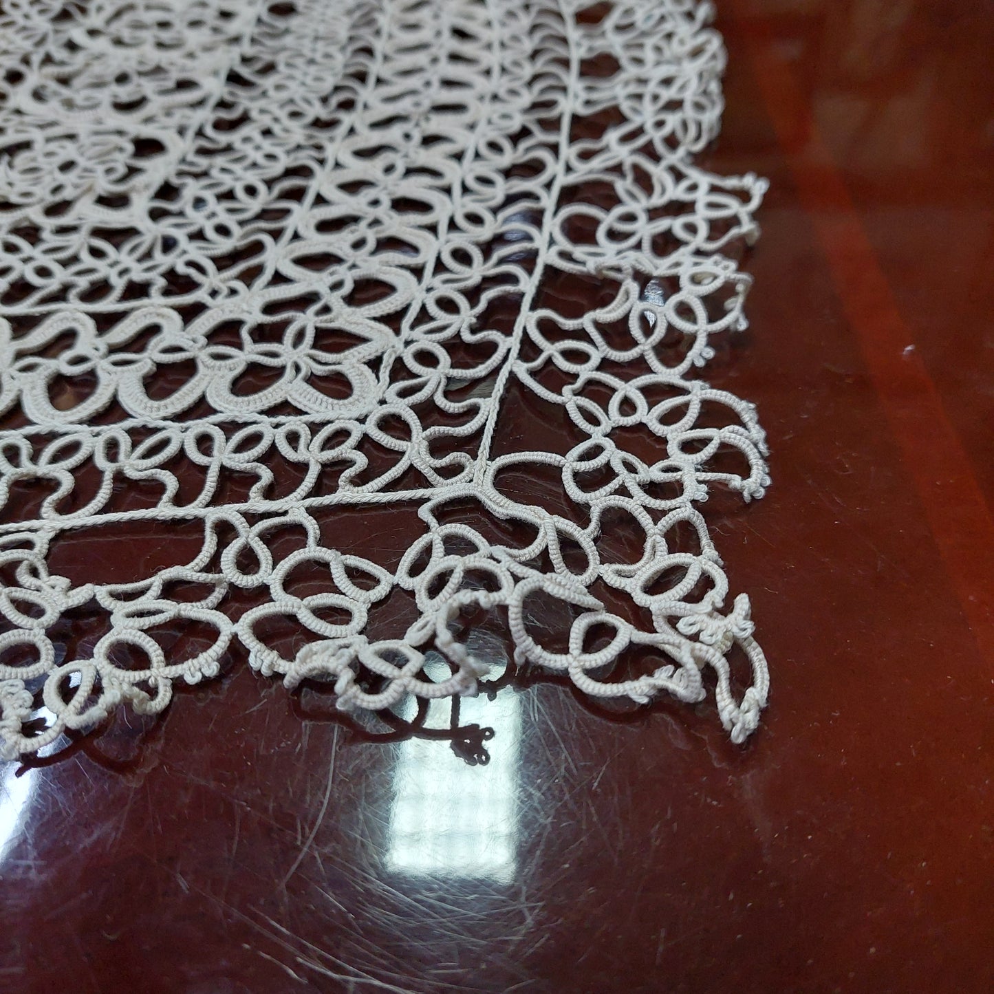 Striscia Centrino St.chiacchierino Ecrù Cm45x30
