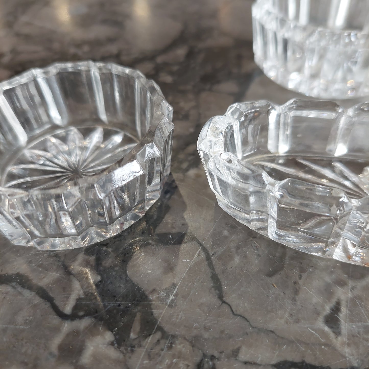 Set/3 Pezzi Vetro Sale Pepe Stuzzicadenti