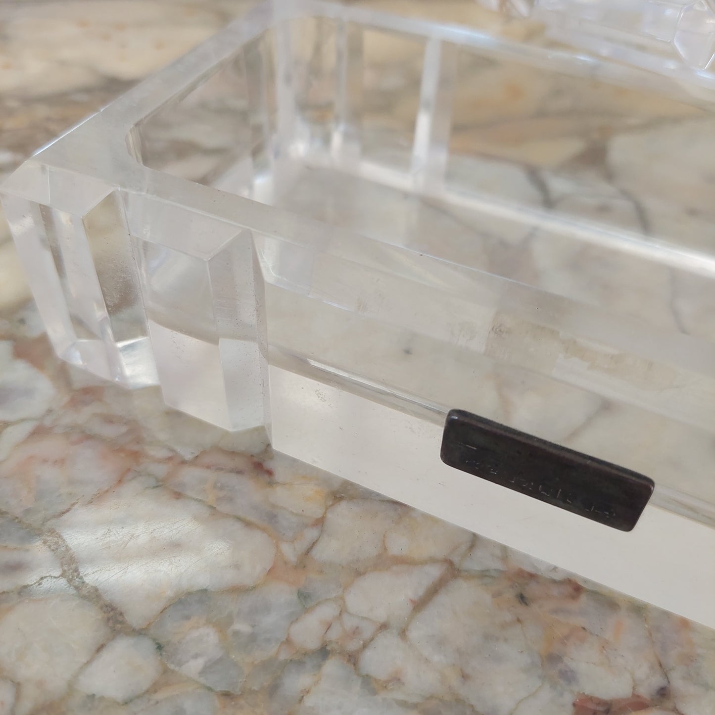 Scatolina Plexiglass Vintage