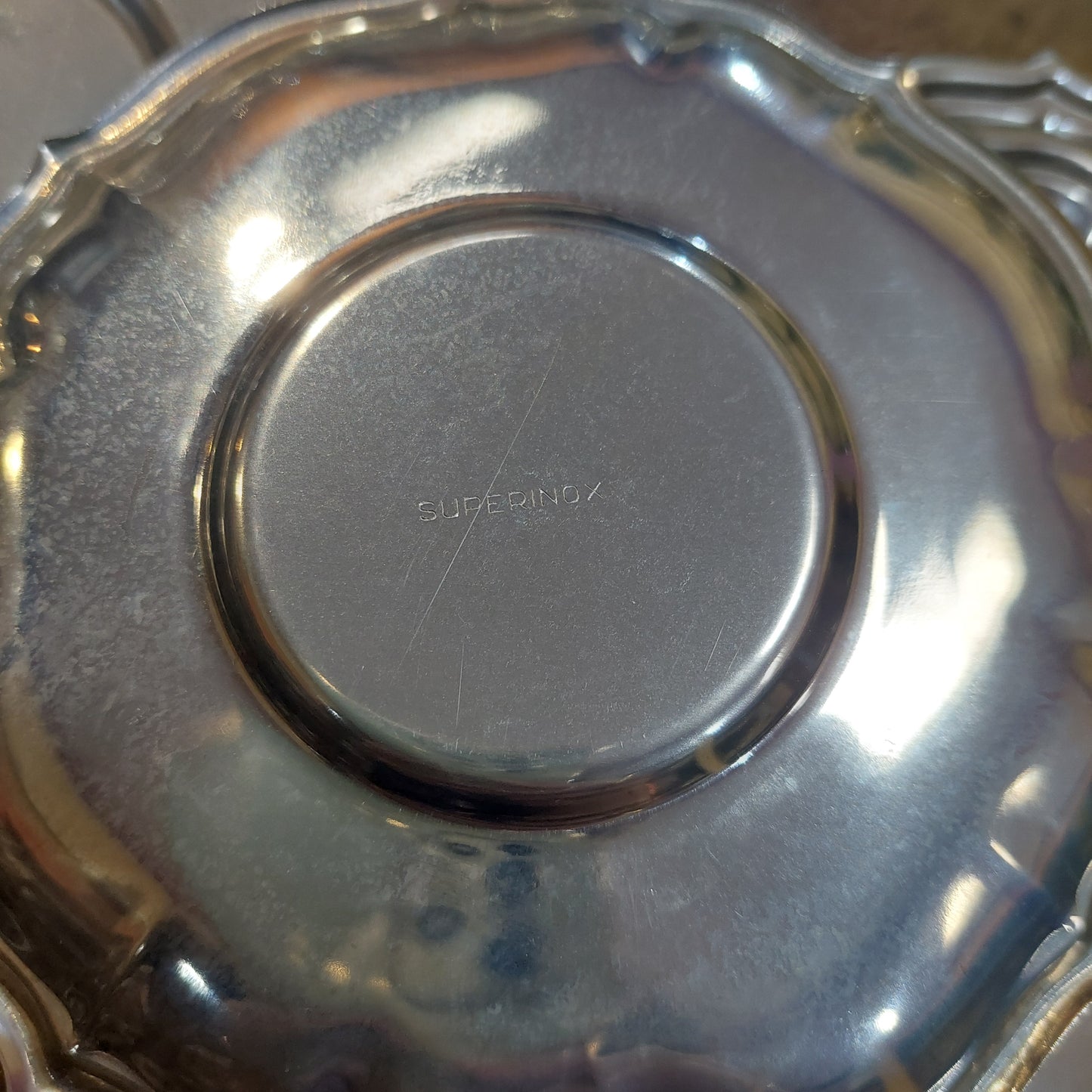 Set/12 Sottobicchieri Superinox