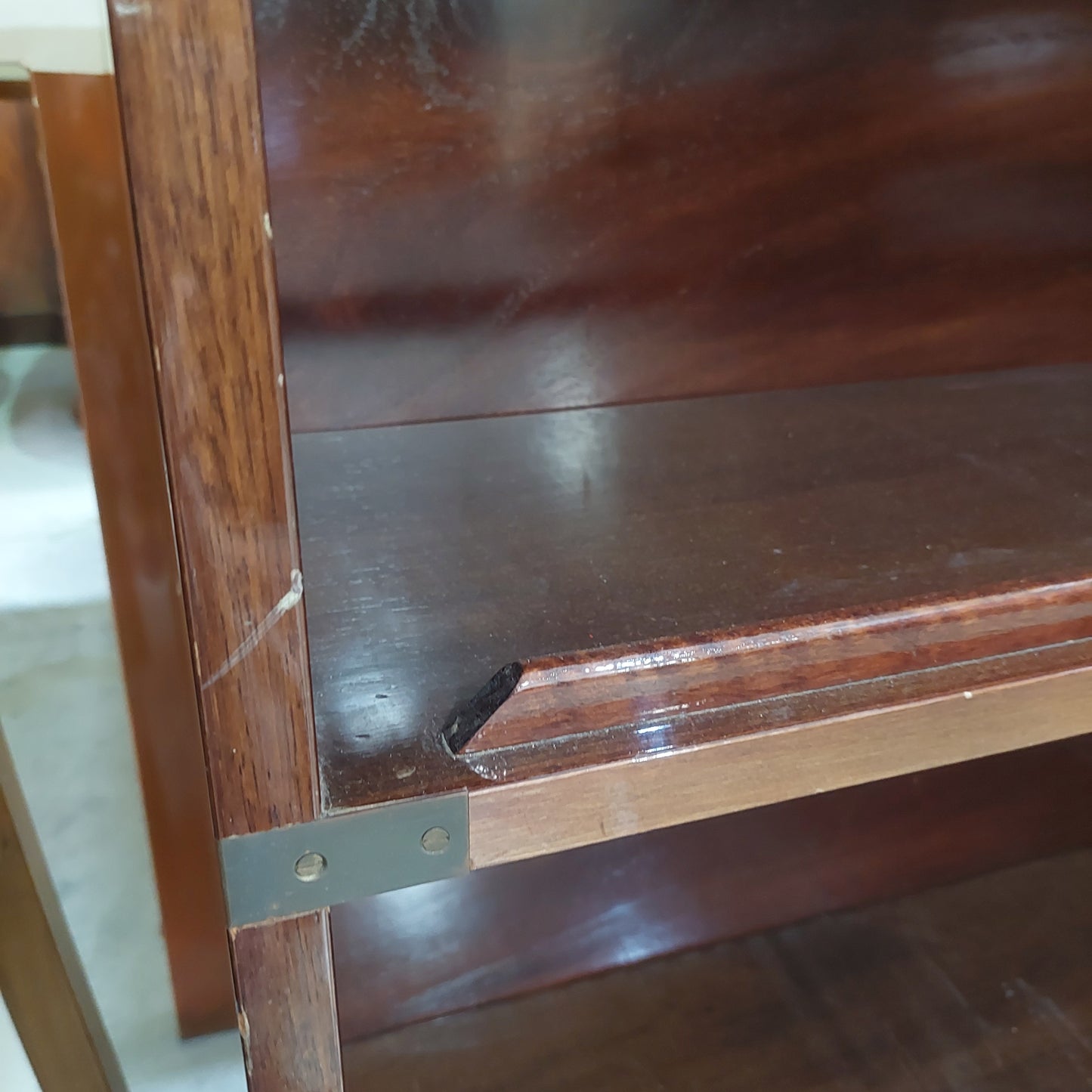 Piattaia / Libreria Bassa Legno 3/r St. Marinaro Cm90x30x111h
