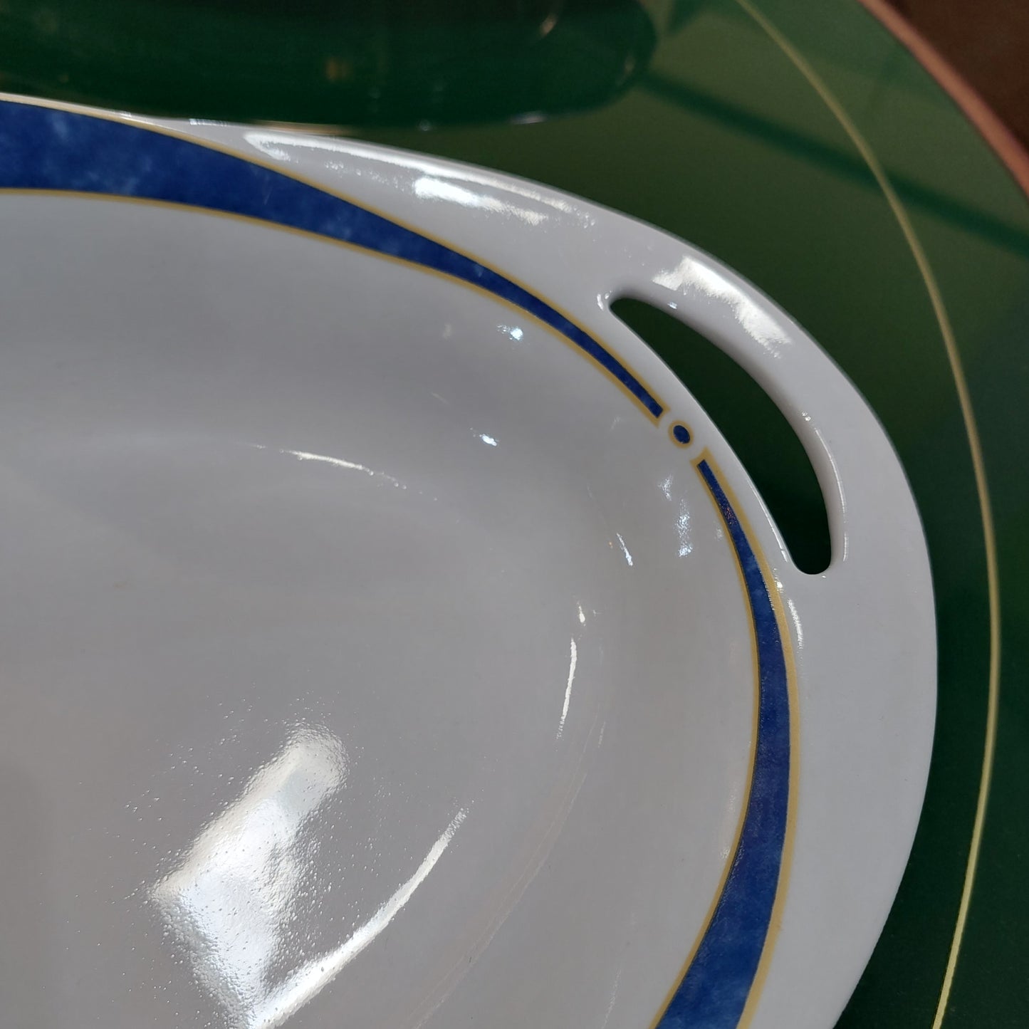 Vassoio Ovale Porcellana Barilla Vintage