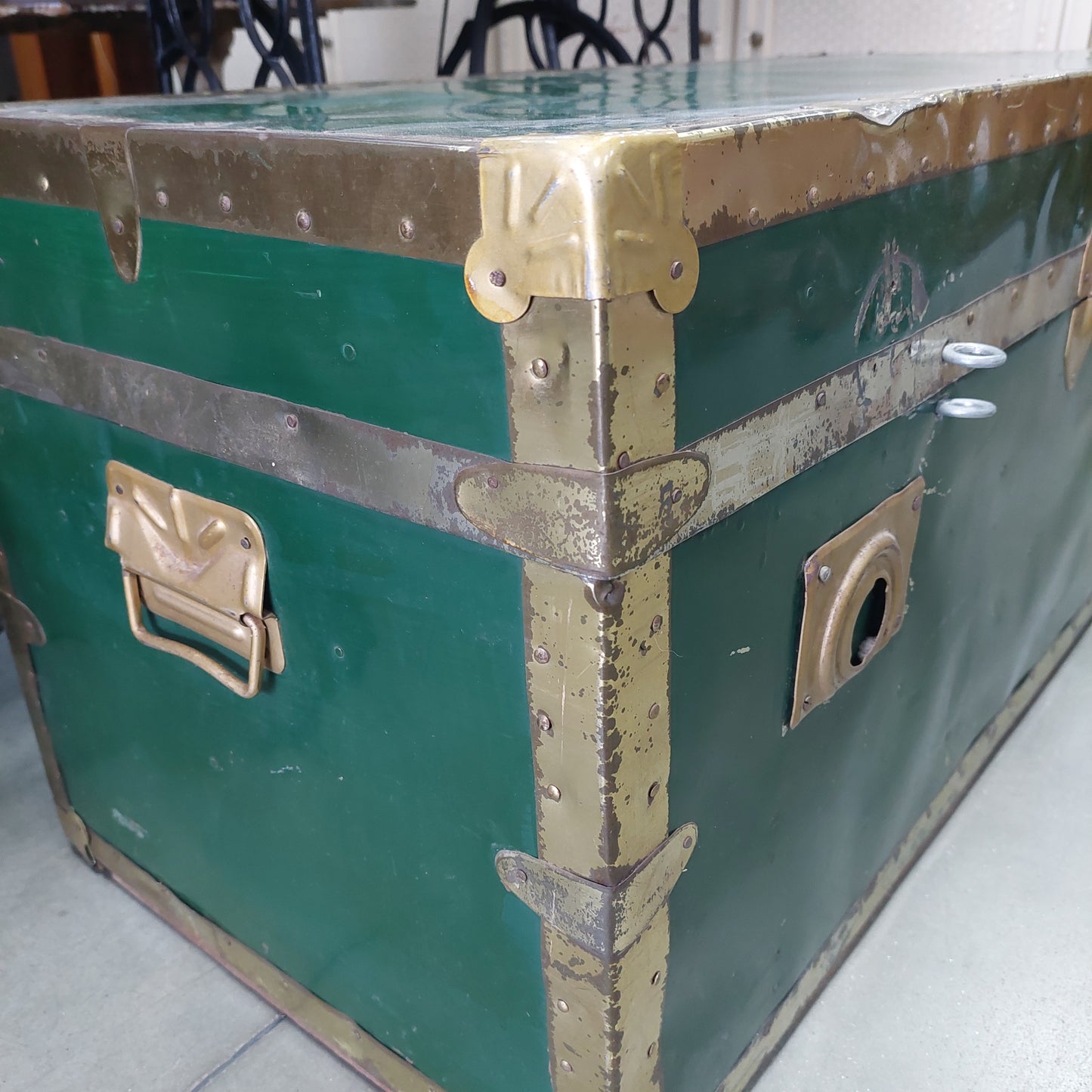 Baule Vintage Verde