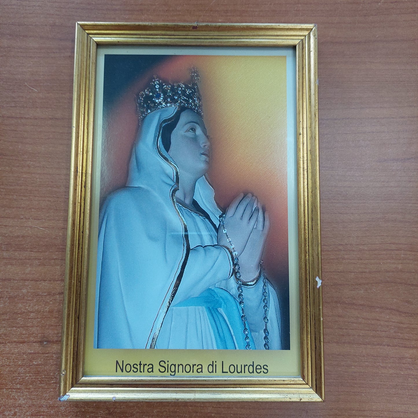 Quadro Sacro Stampa Nostra Signora Di Lourdes