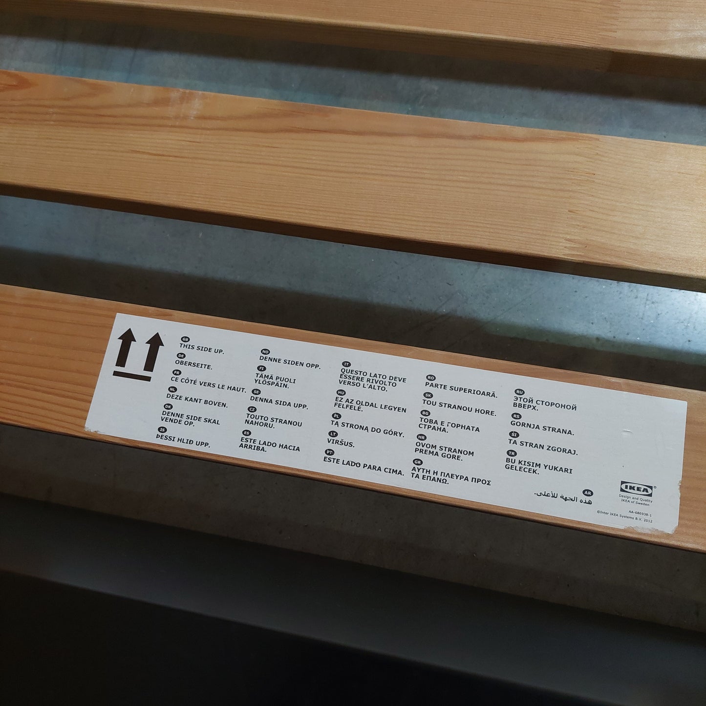 Letto Singolo Nero Ikea Con Doghe Legno