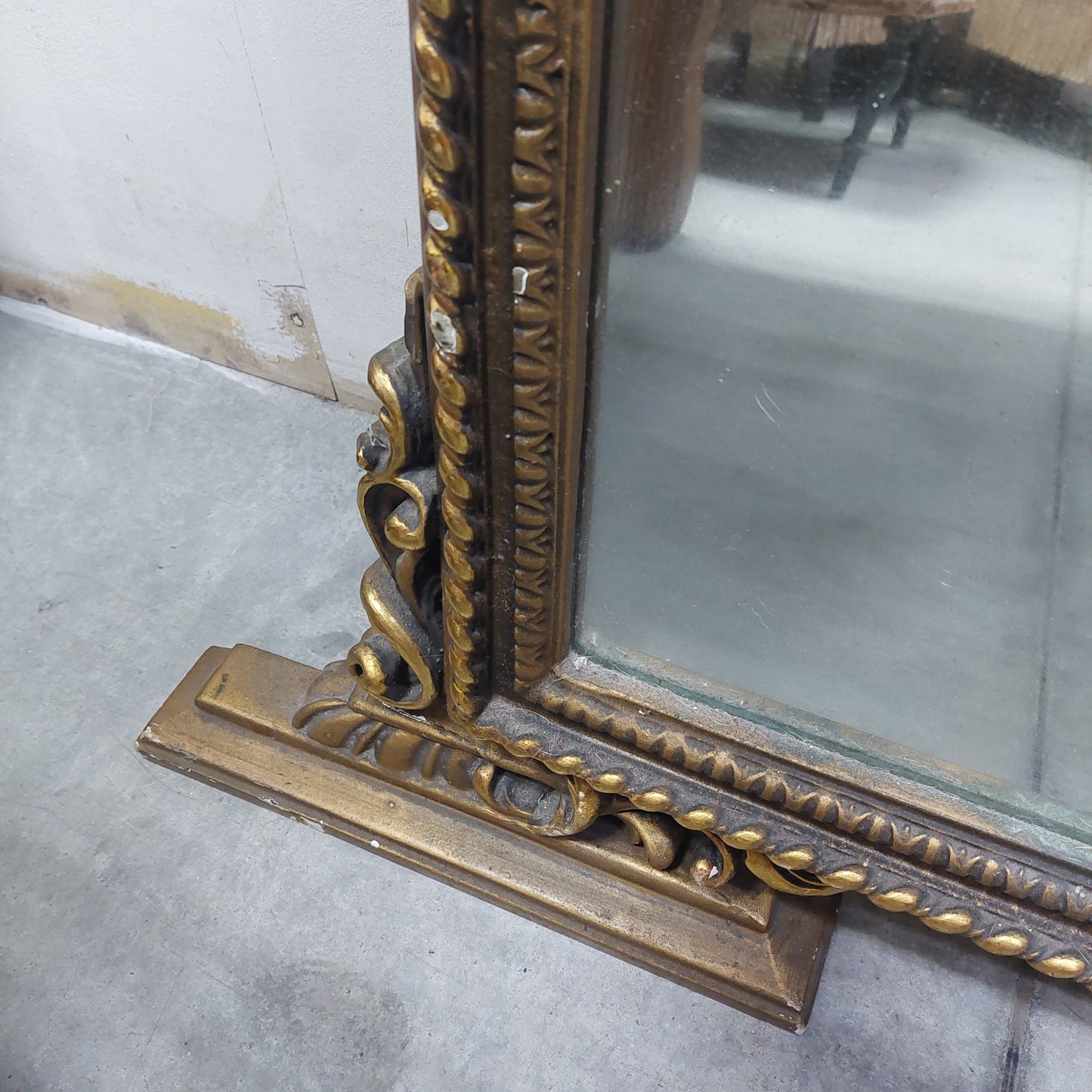 Specchio Cornice* Legno Oro St. Barocco Cm221x122