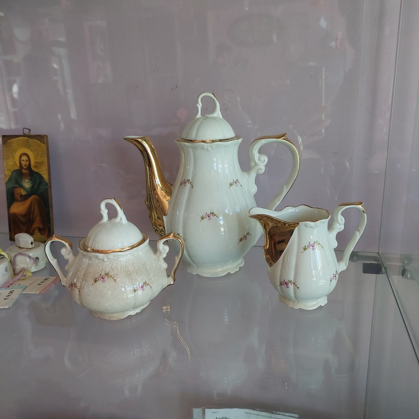 Set/3 Pz Caffè Porc Capodimonte Primi '900