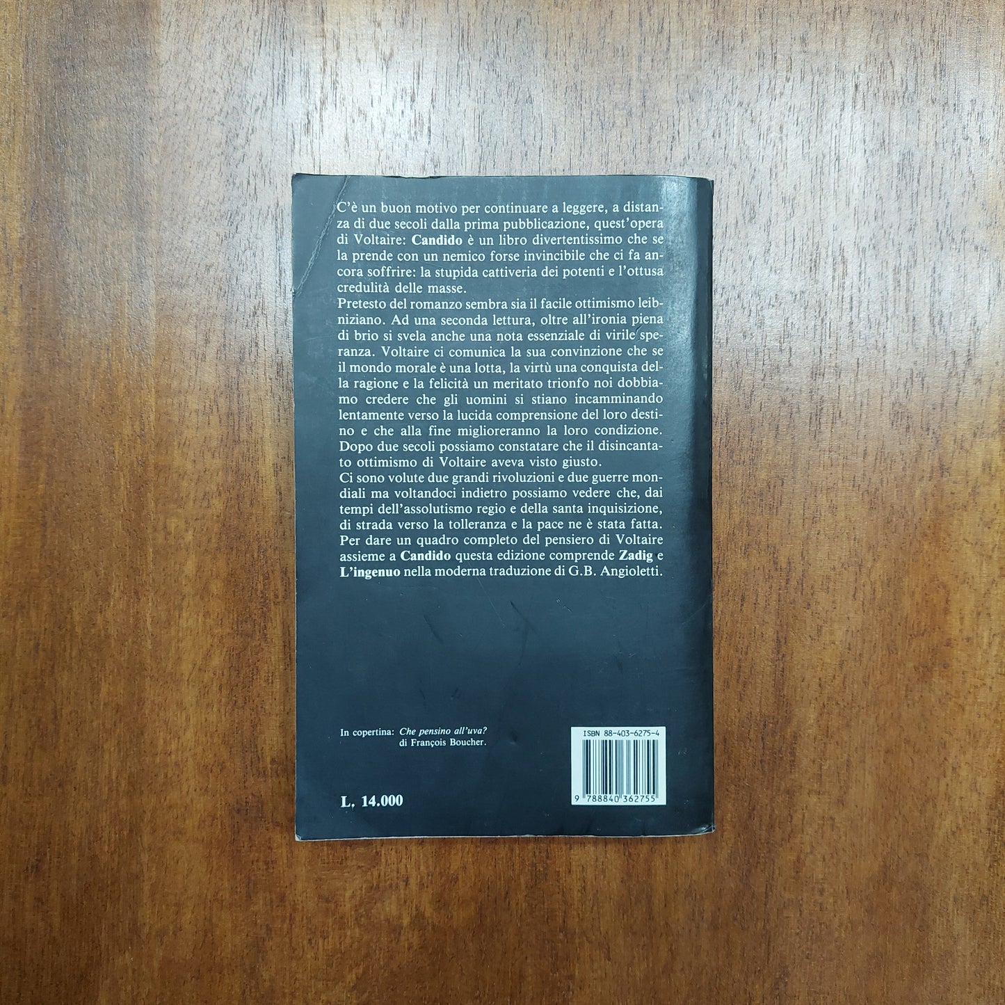 Candido O L'ottimismo-l'ingenuo Zadig O Il Destino - Voltaire