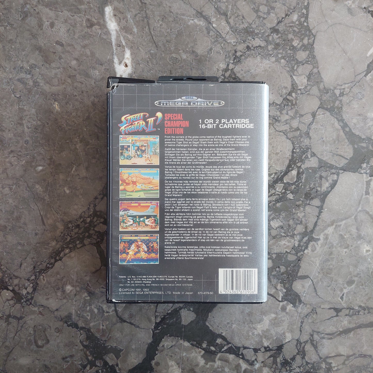 Street Fighter Ii Special Champion Edition Sega Mega Drive
