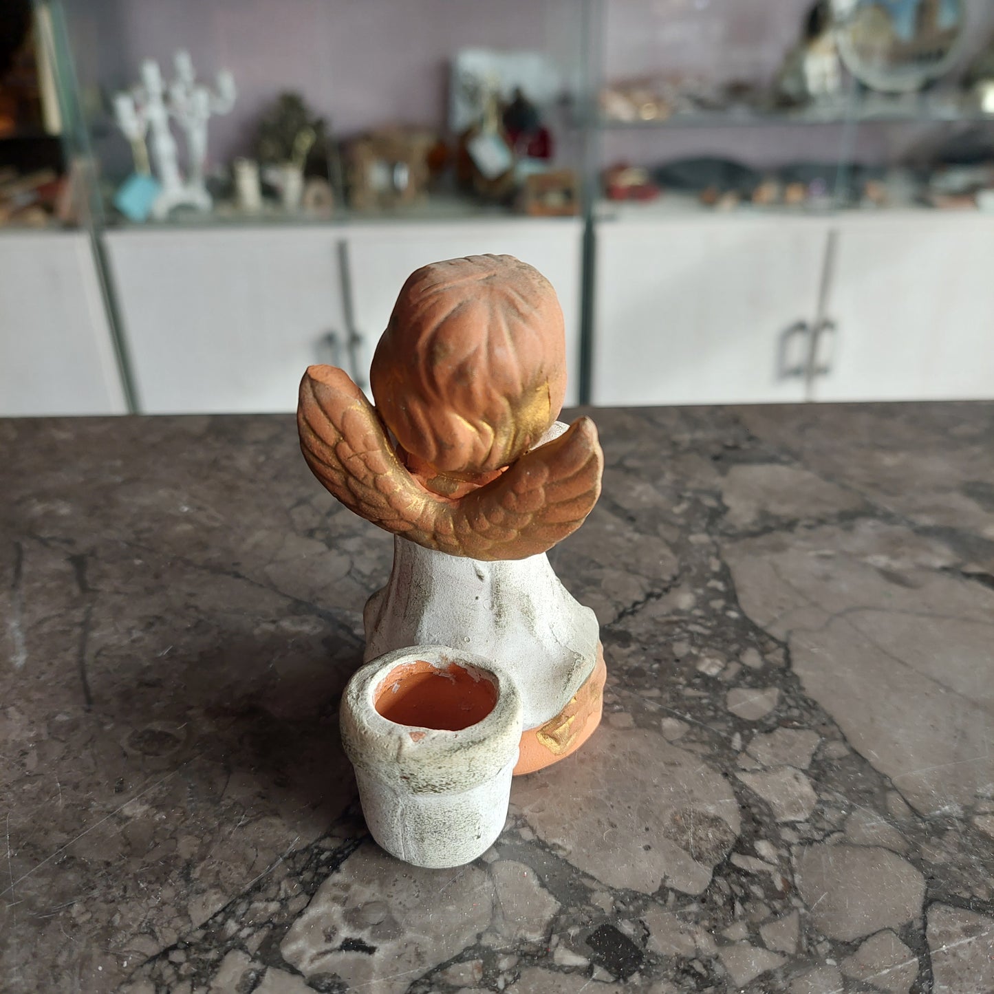 Angioletto Porcellana Portacandele