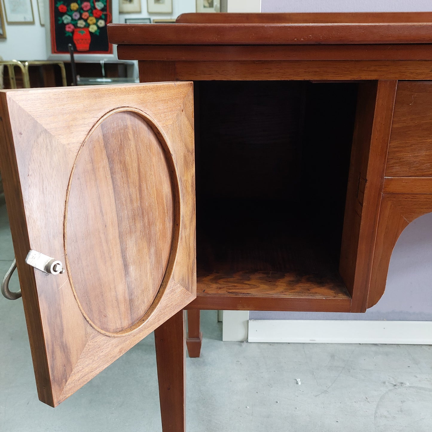 Scrittoio Legno Antico Stile Classico