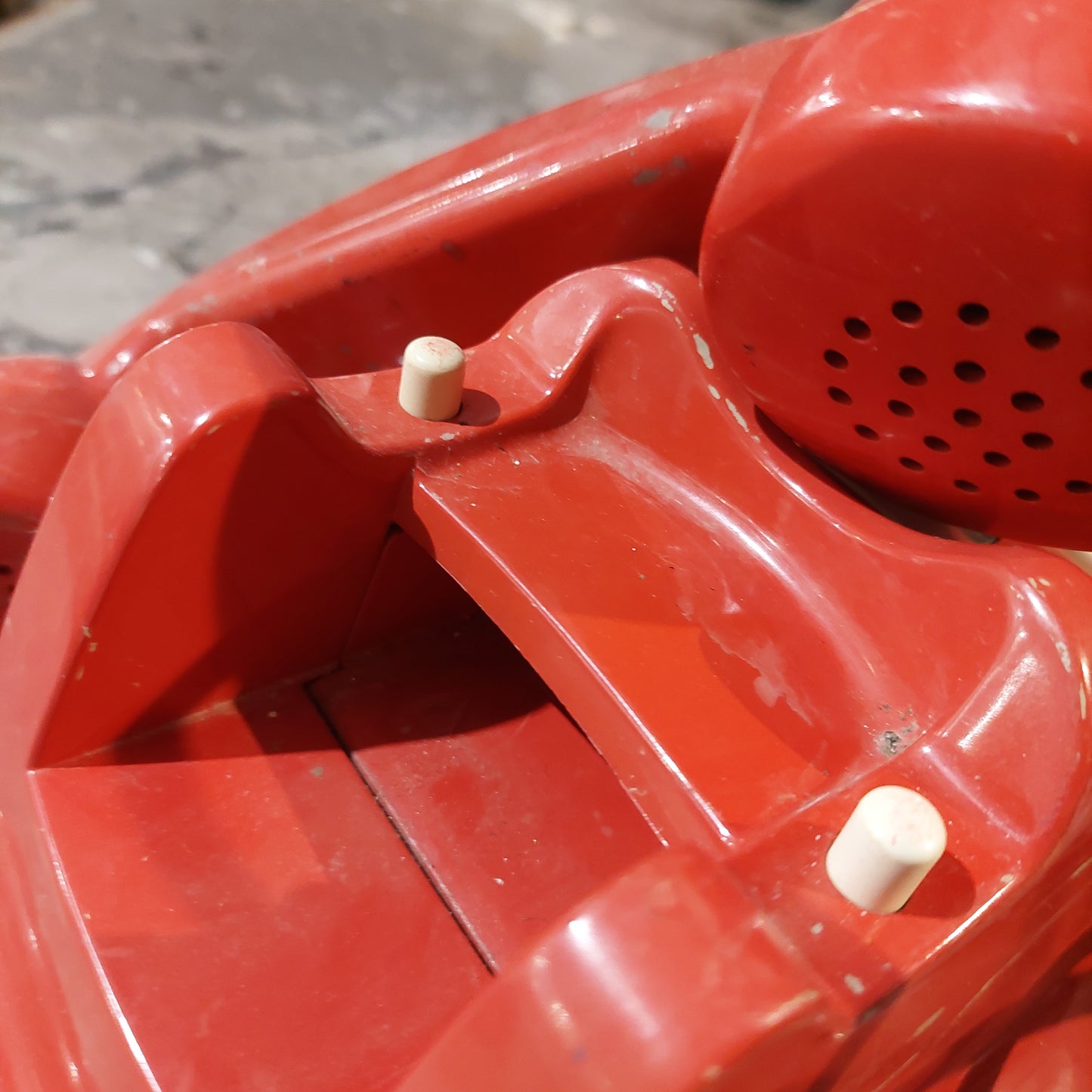 Telefono A Disco Sip Vintage Rosso *