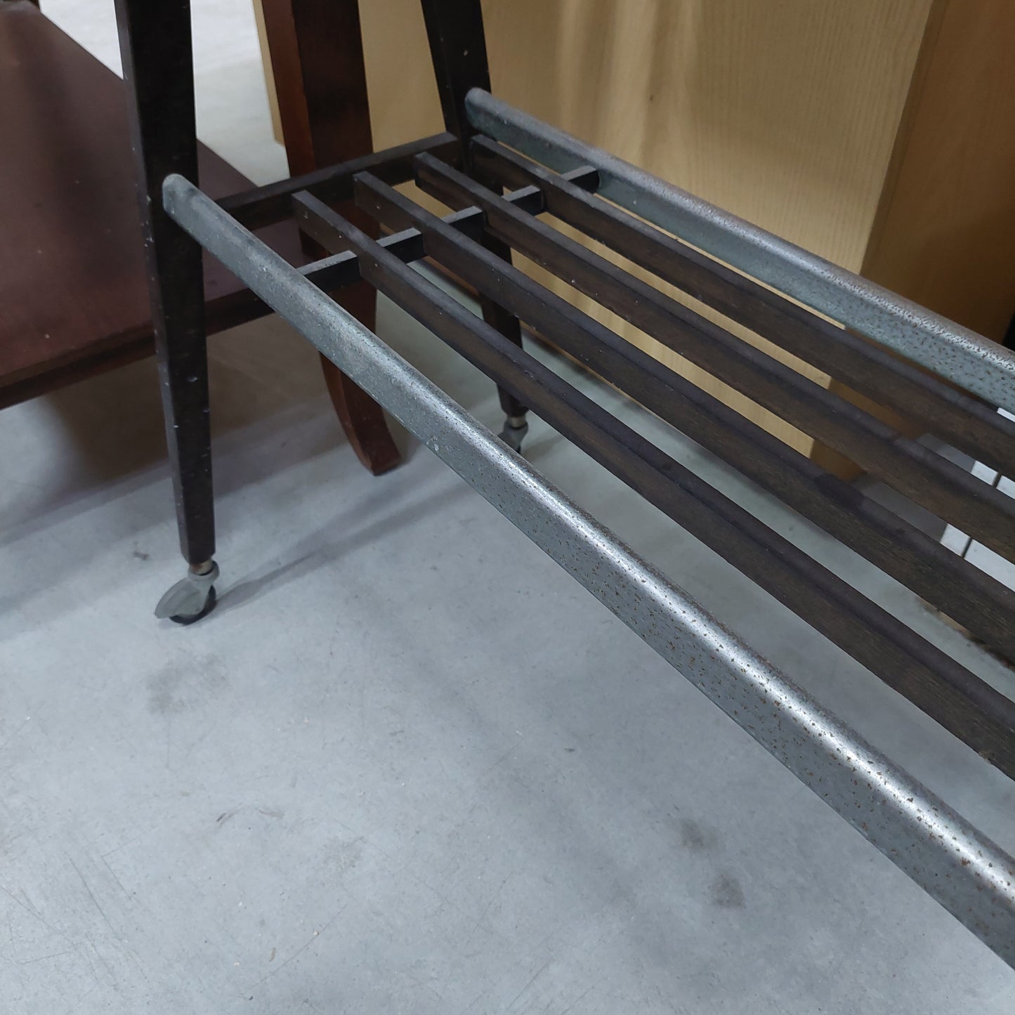 Carrellino Porta Tv Ciatti Anni 50 Cm77x37x83h