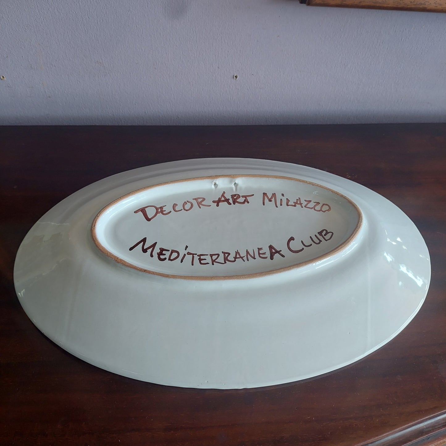 Ovale Ceramica Decor Art Milazzo