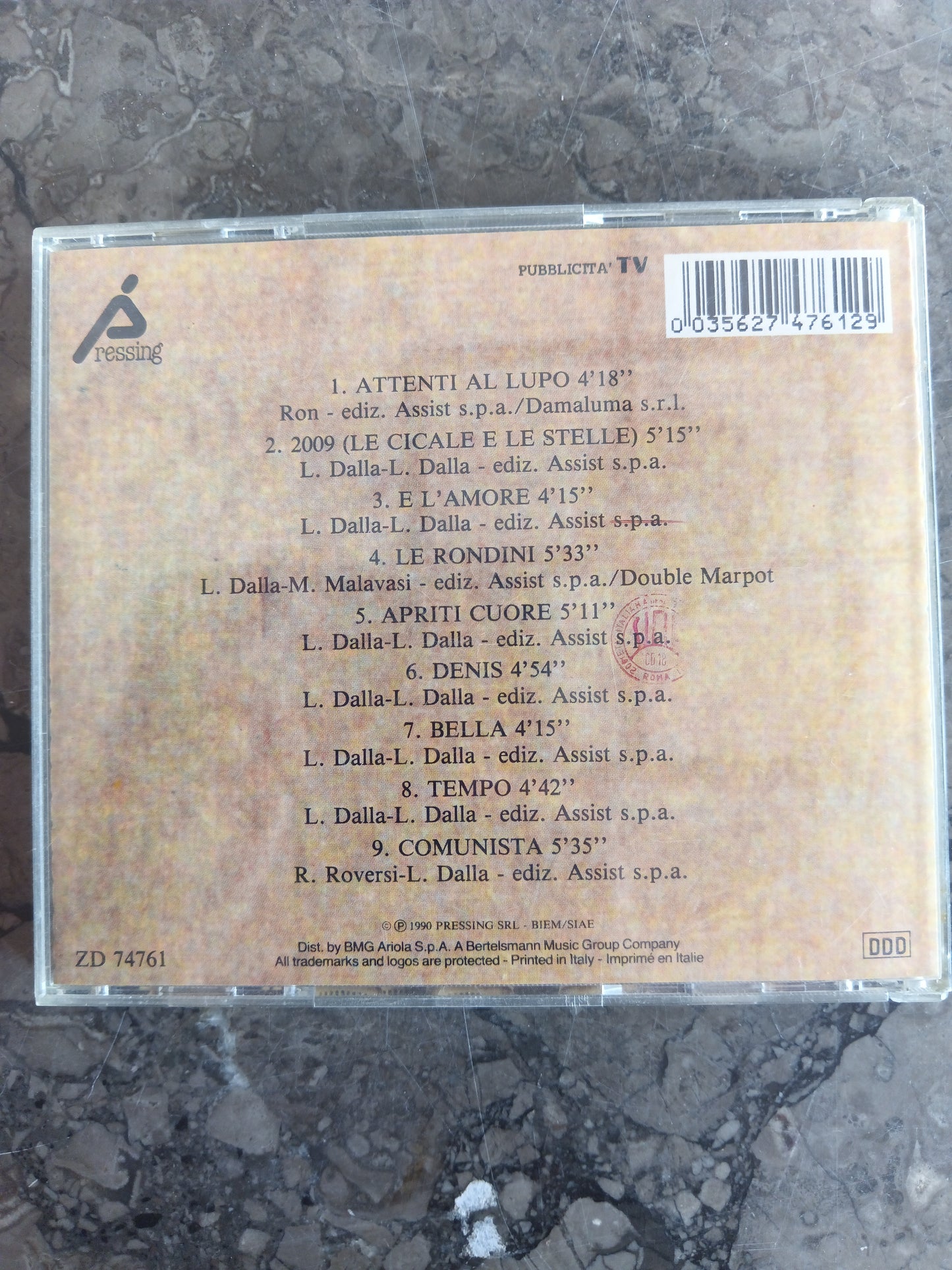 Cambio - Lucio Dalla