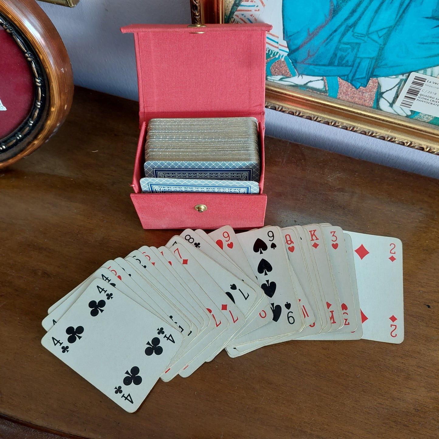 Cofanetto Vintage Canasta Modiano