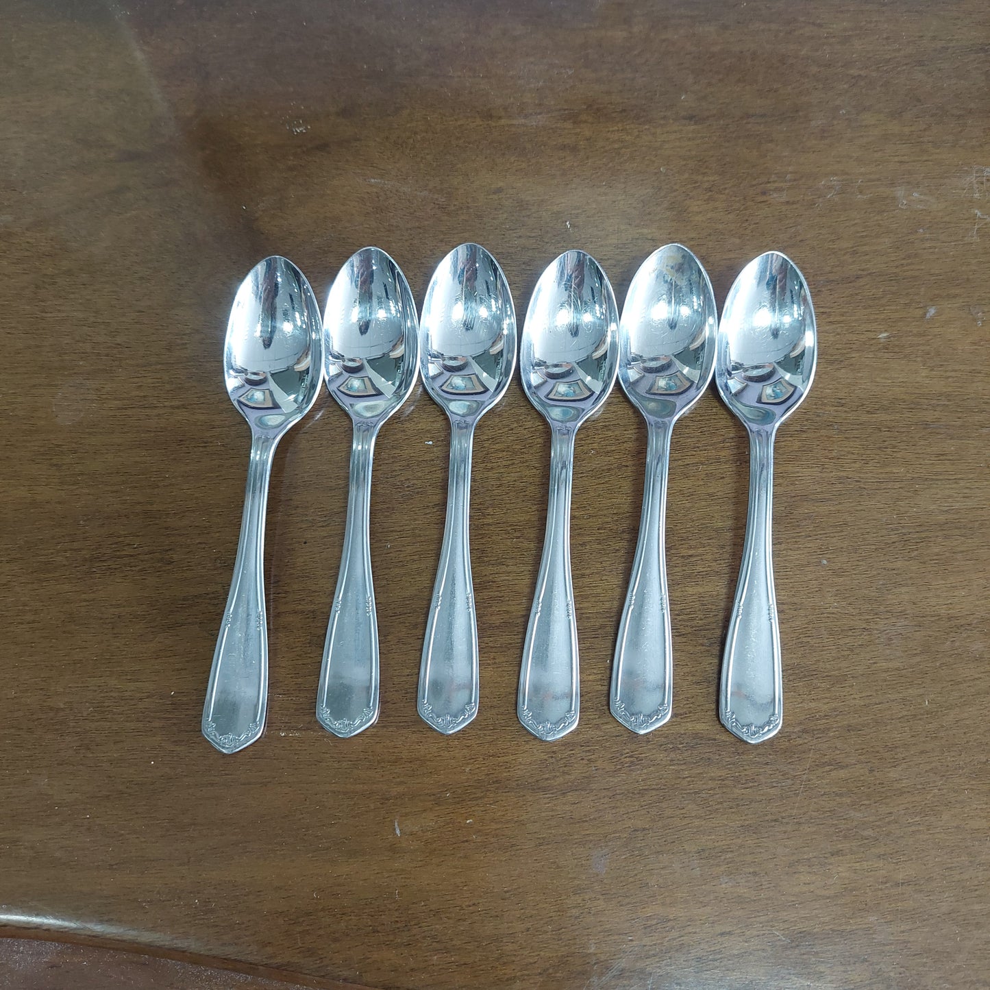 Set/6 Cucchiaini Acciaio 18-8 Sambonet Italy