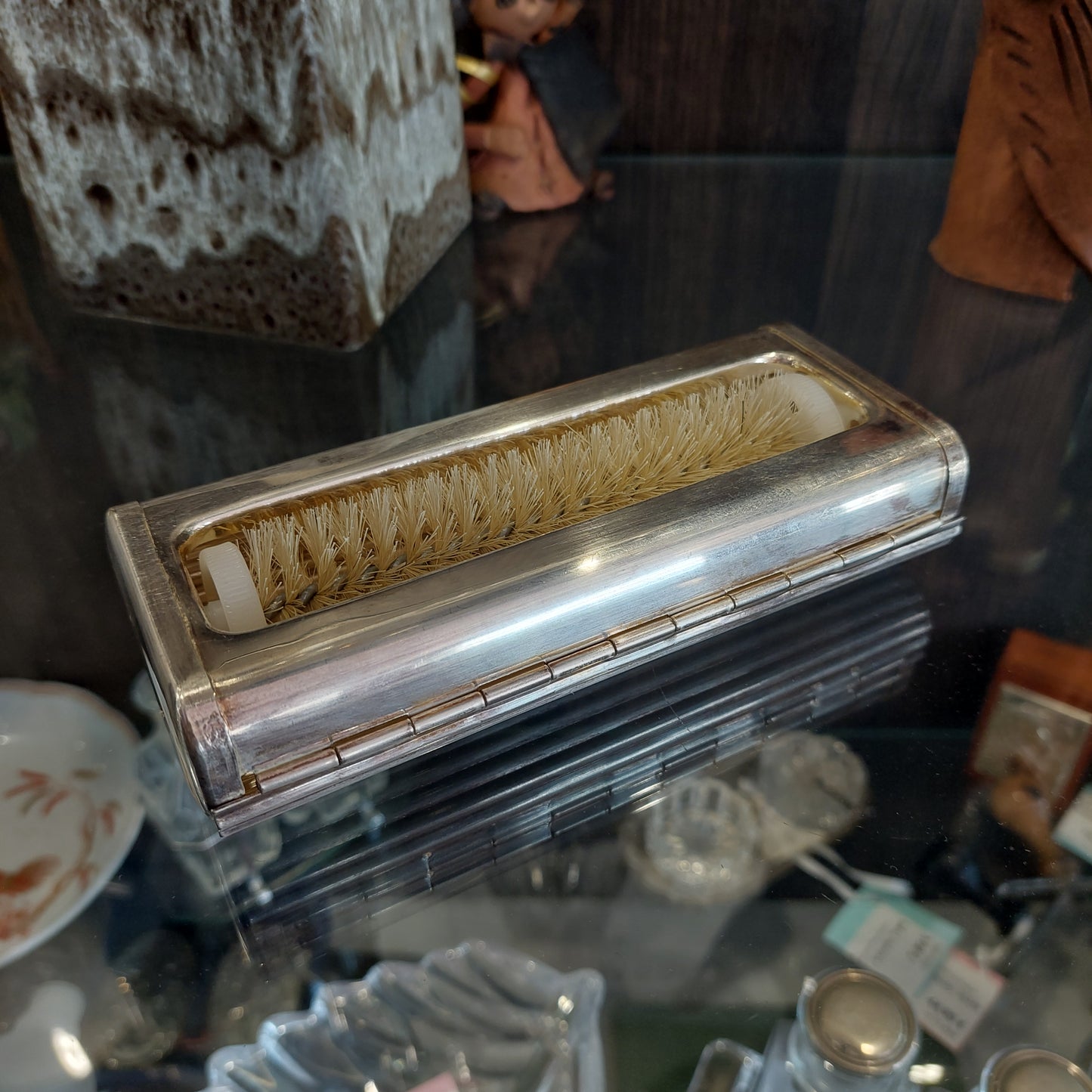 Raccoglibriciole Silverplated