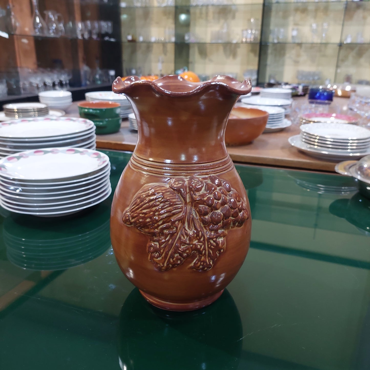 Vaso Terracotta* Dec Uva H26