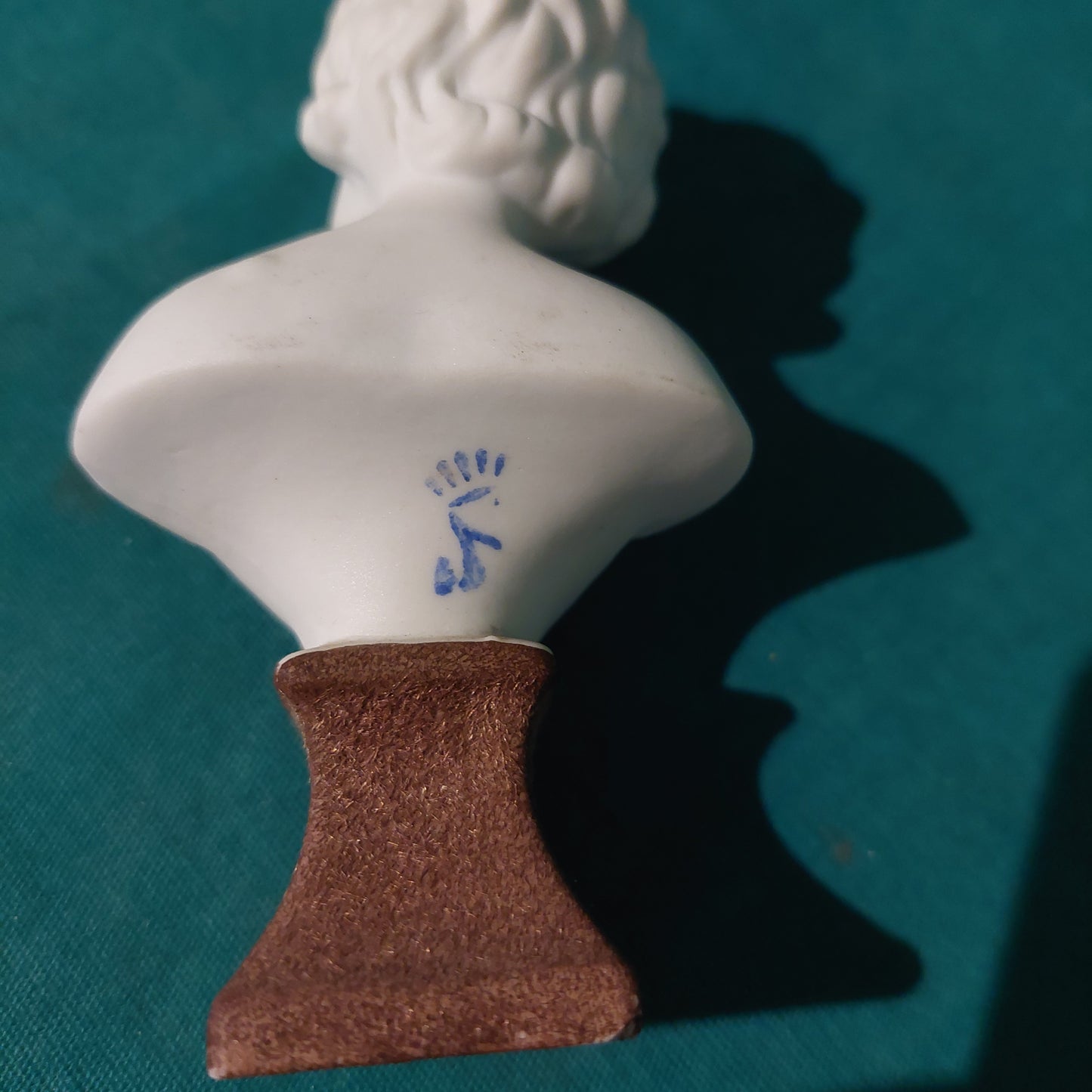 Statuina Mezzobusto Porcellana Biscuit