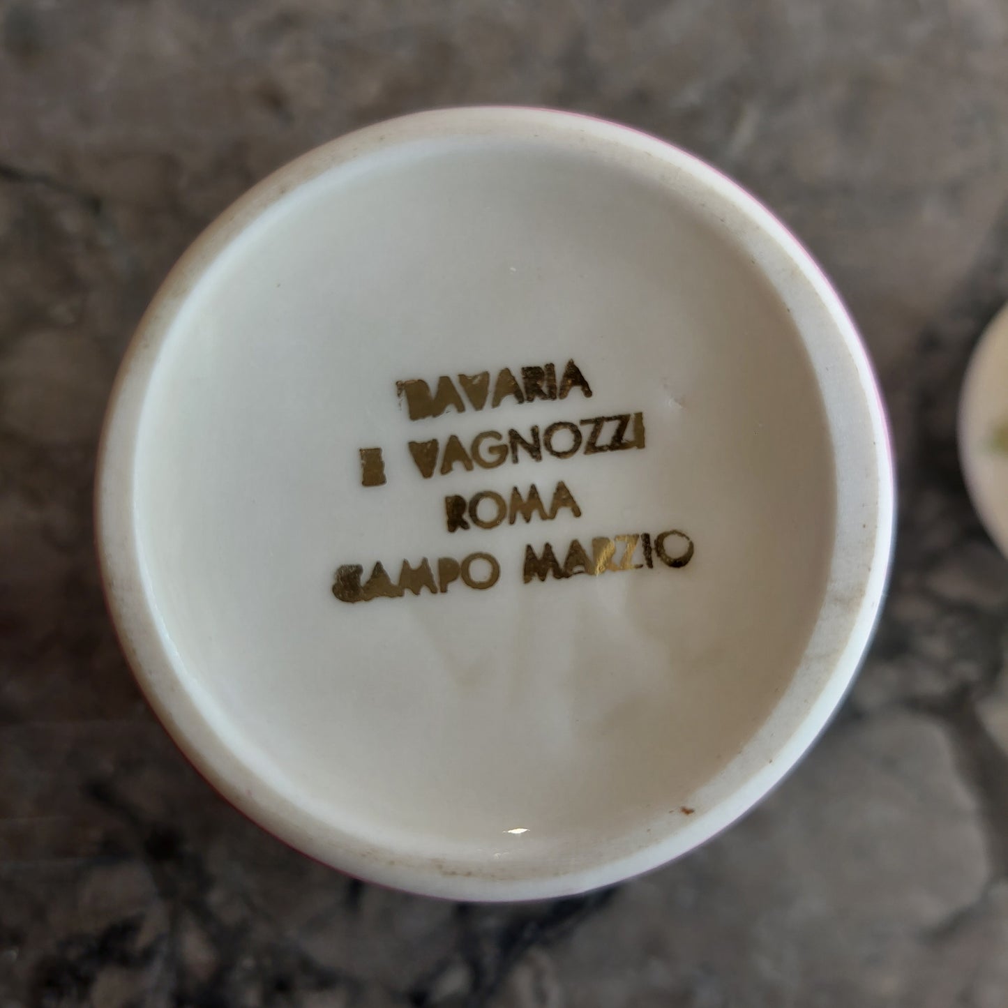 Barattolino * Porcellana Bavaria E. Vagnozzi