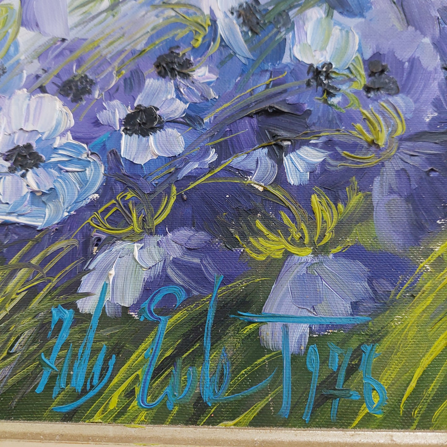 Q/"romanticismo" Di Fely Eula Cm42,5x52,5