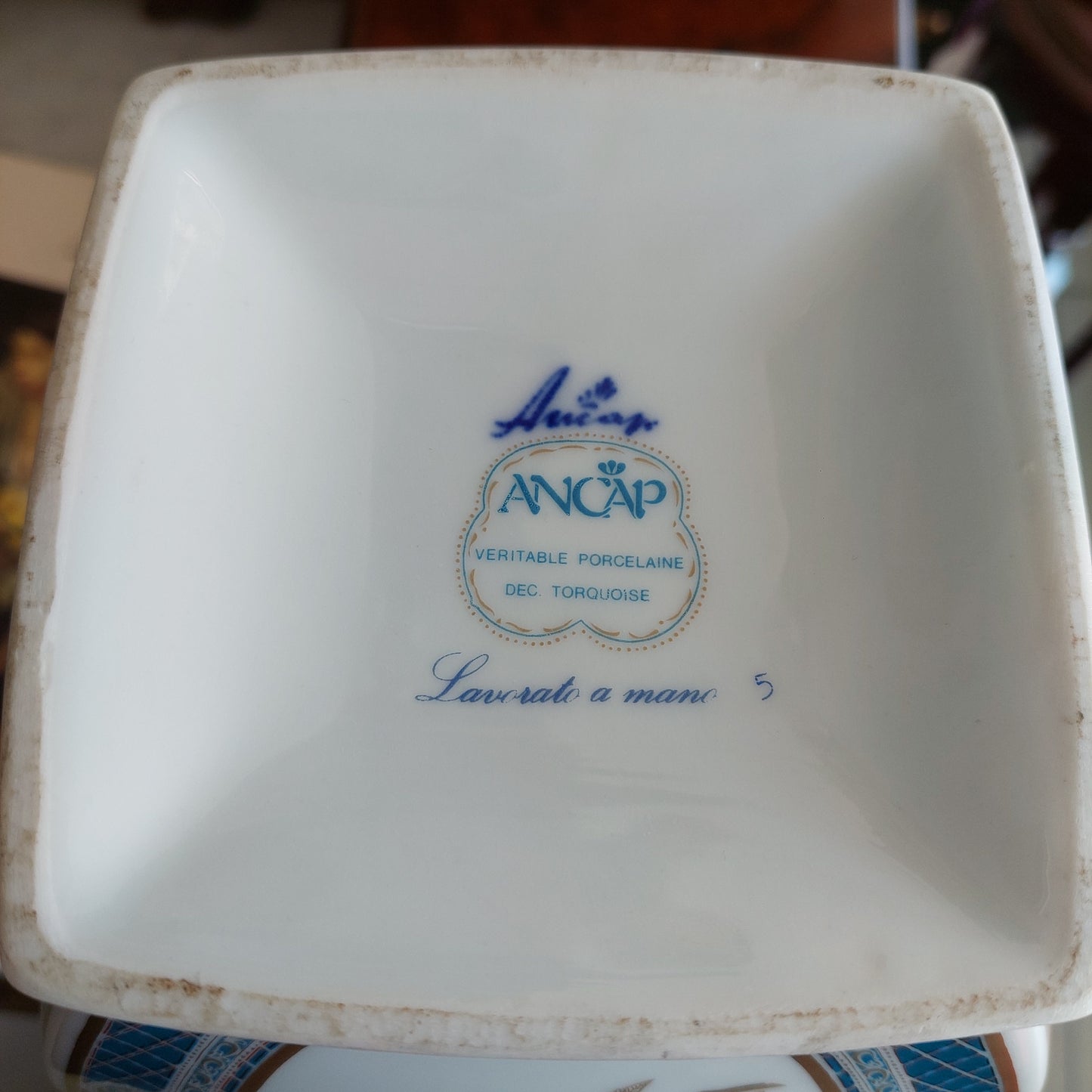 Vaso Porcellana Ancap