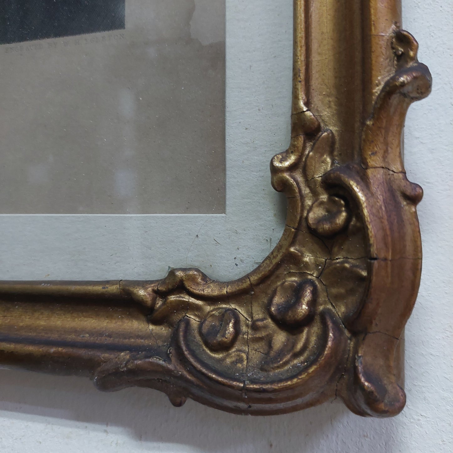 Quadro Stampa Antica Ed. P. E. Towneley Cm40x50