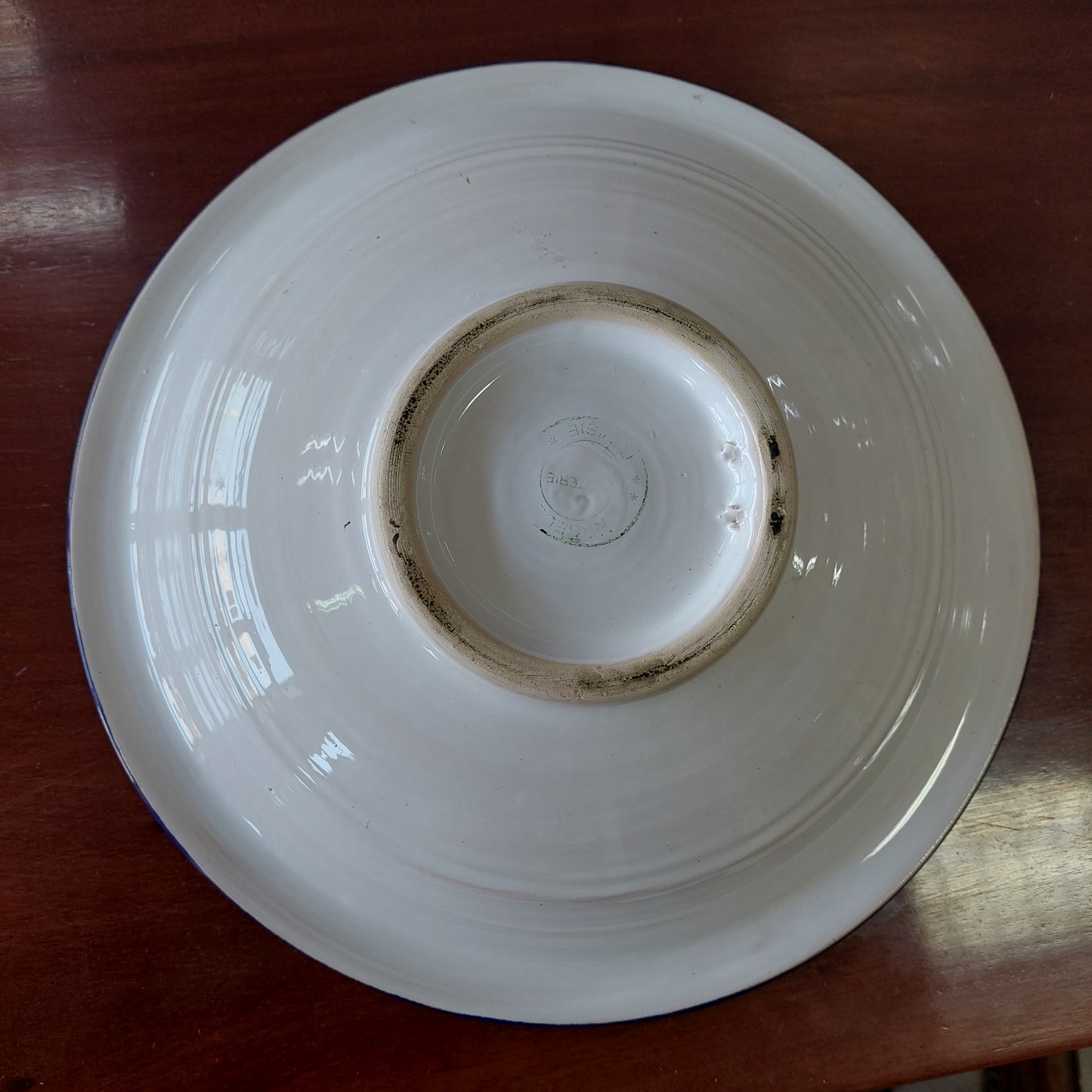 Centrotavola O Piatto Da Parete Ceramica Tunisina