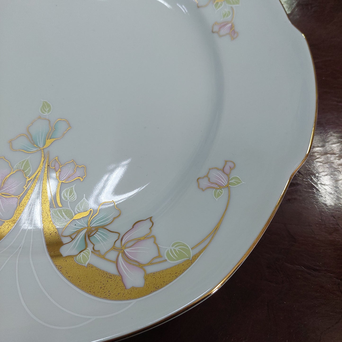 Piatto Da Portata Porc Bavaria Dec Fiori/oro D29
