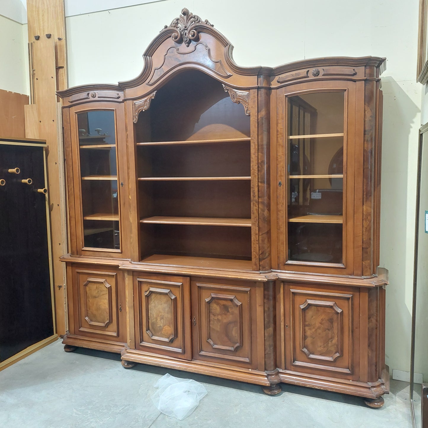 Libreria Legno 6/s Mobilificio Fratelli Signoretto Cm257x42x258h