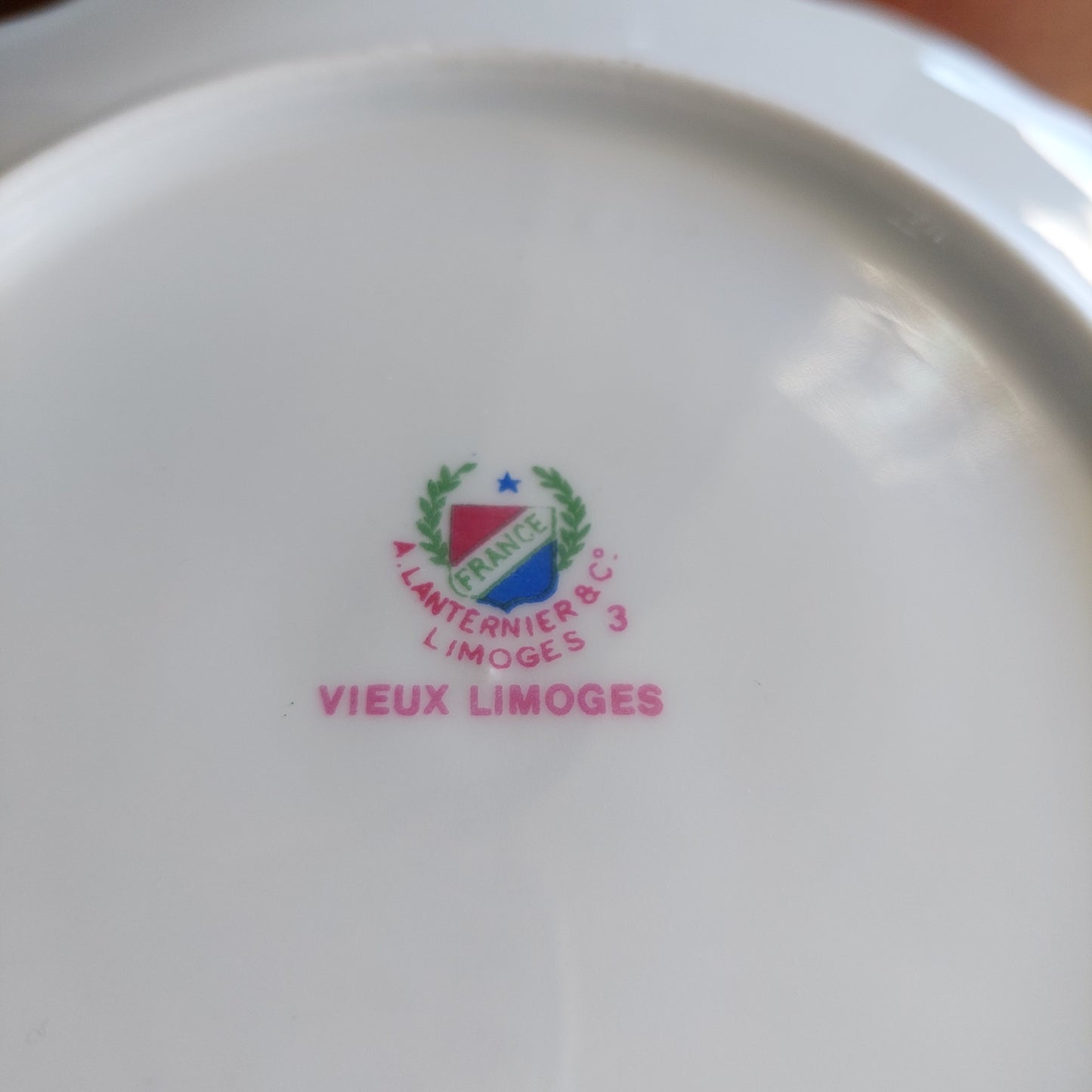 Servizio Dolce Porcellana A. Lanternier & C Vieux Limoges