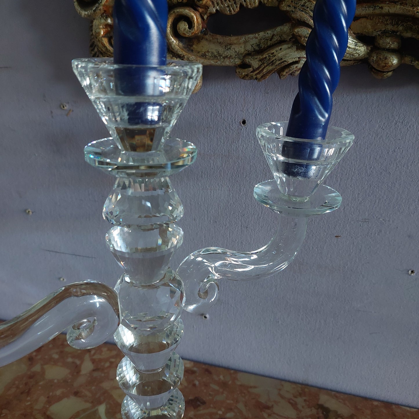 Candeliere Cristallo 3 Fuochi
