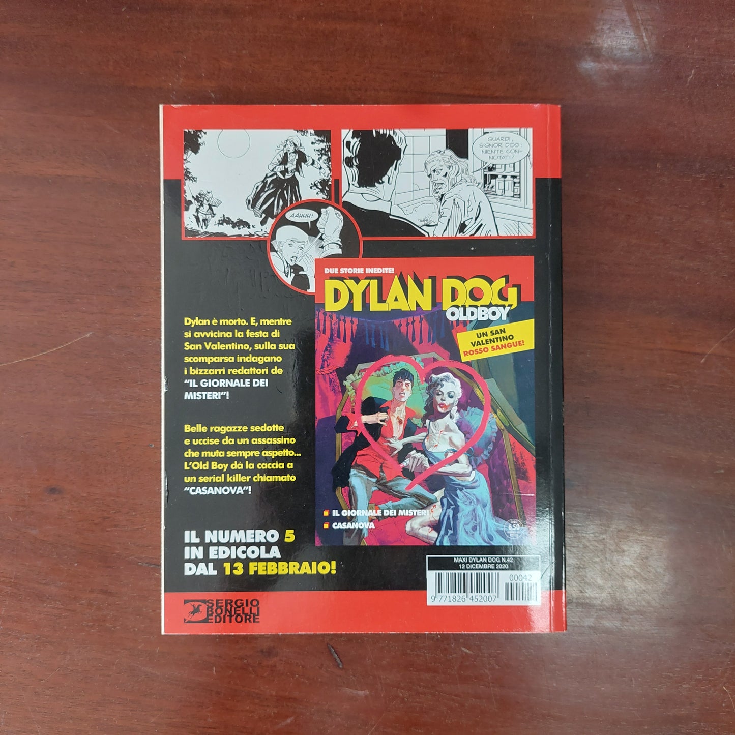Dylan Dog Old Boy N°4 - Horror Christmas