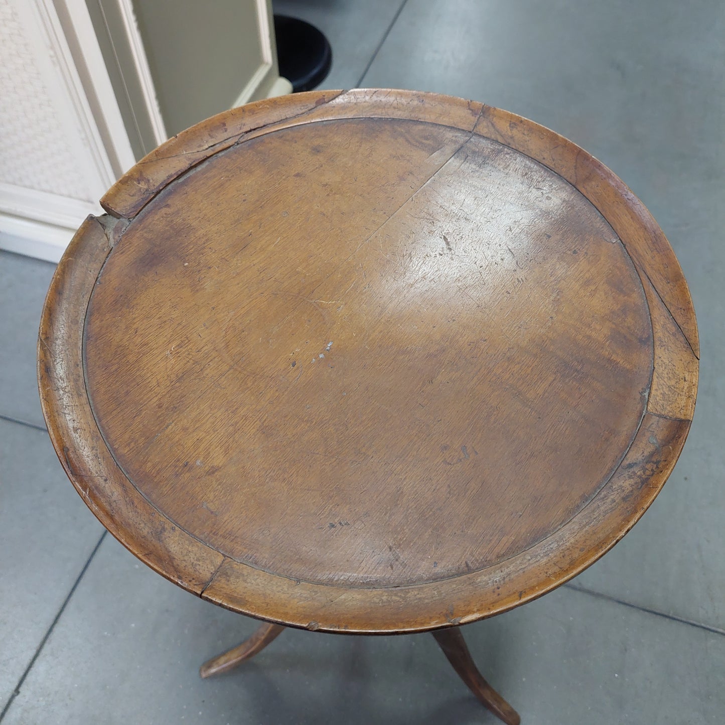 Tavolino Legno* Tre Piedi Primi '900