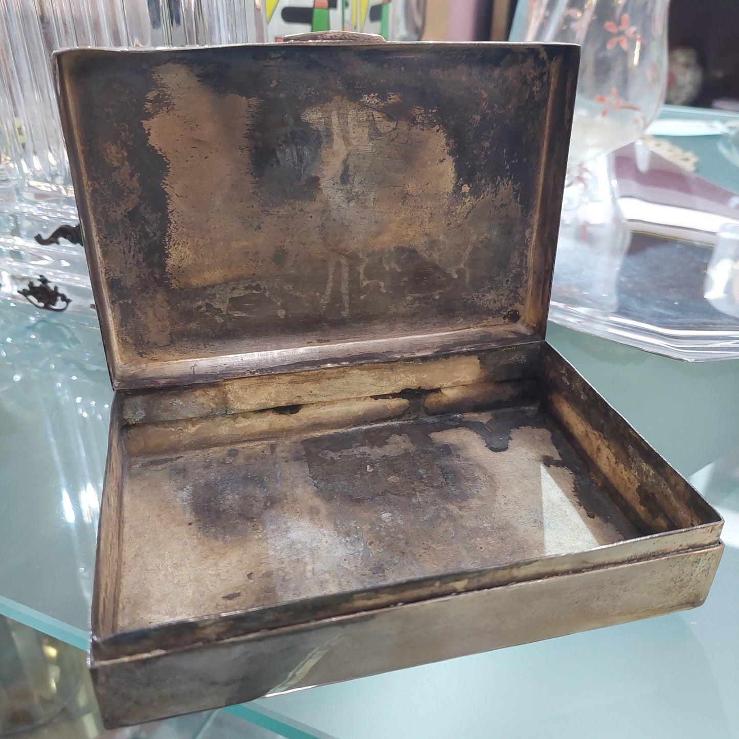 Scatolina Portagioie Silverplated