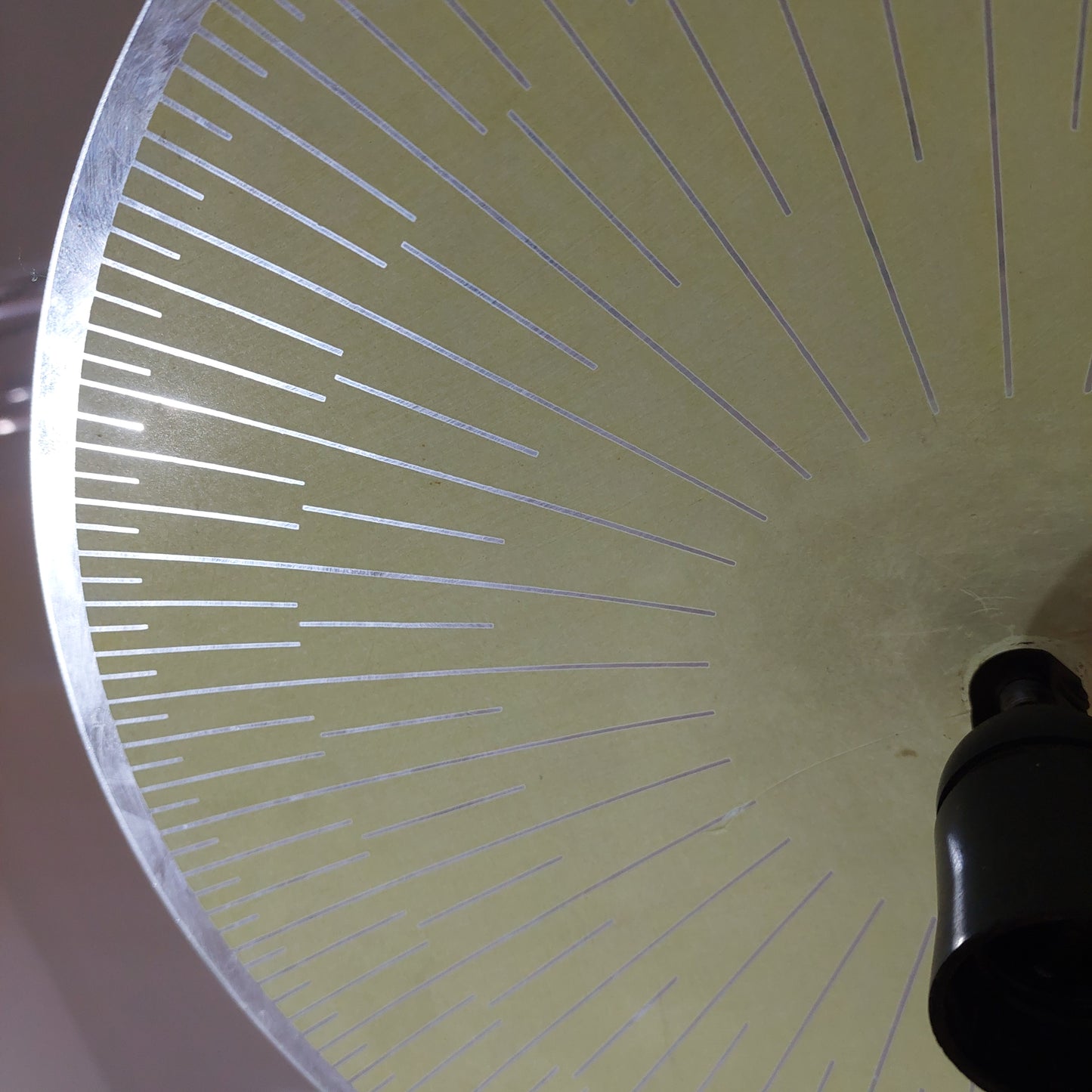 Lampadario Disco Vetro Vintage (48029)