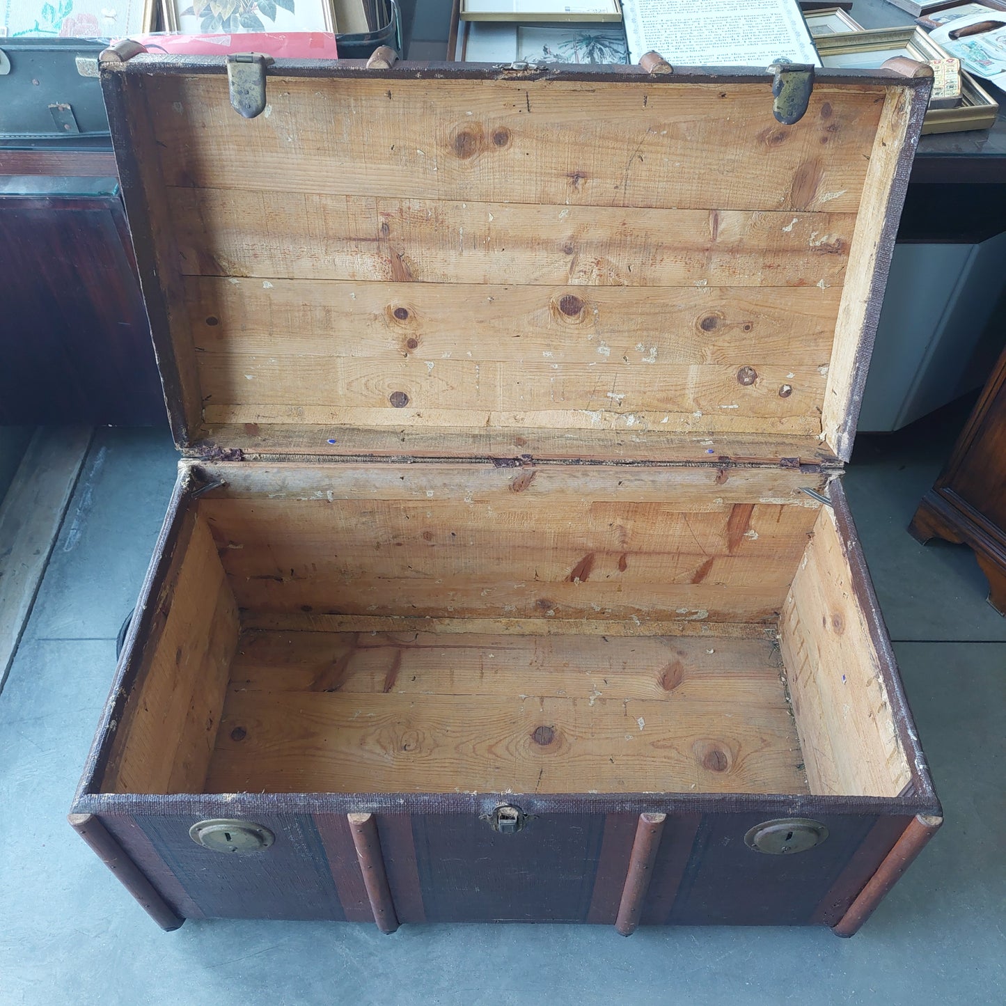 Baule Anni 40 Cm100x58x58